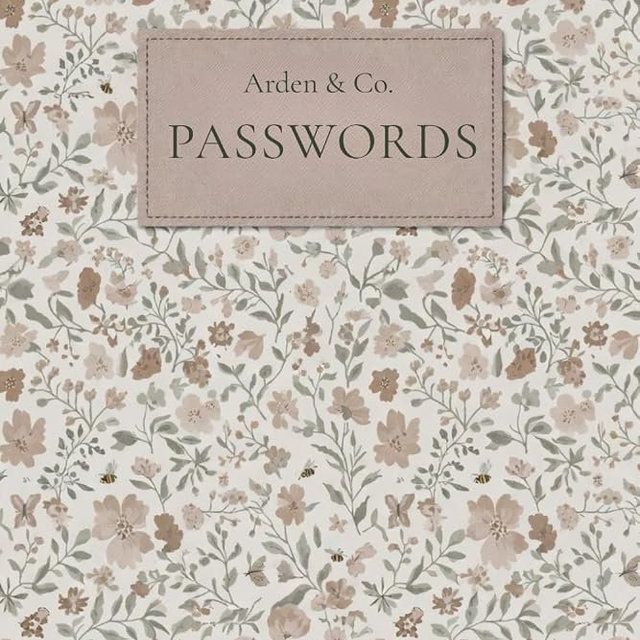 PASSWORD KEEPER BOOK: Internet Password Organizer Notebook with Alphabetical Sections, Wi-Fi Passwords, Important Codes & Notes. Journal Logbook for Login Details (6x9, Cream Paper)