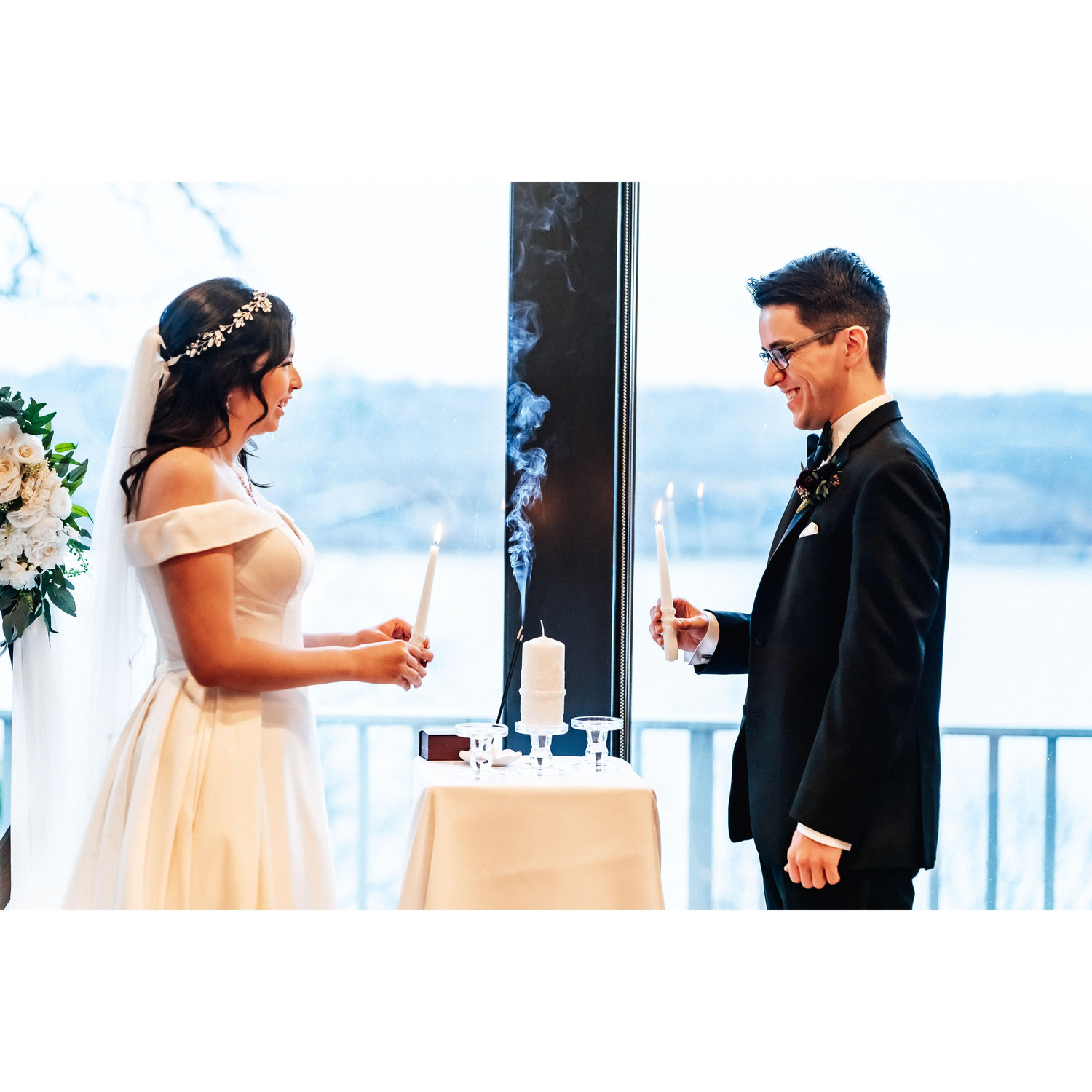 Private ceremony, December, 2023