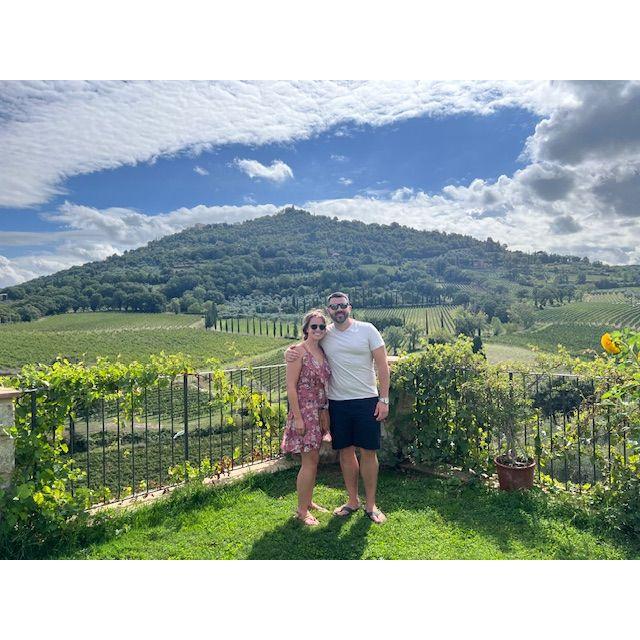 Our first trip abroad to Italy!