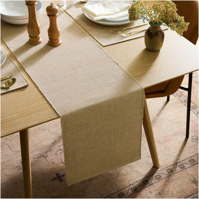 Riviera Cotton Runner, Sable