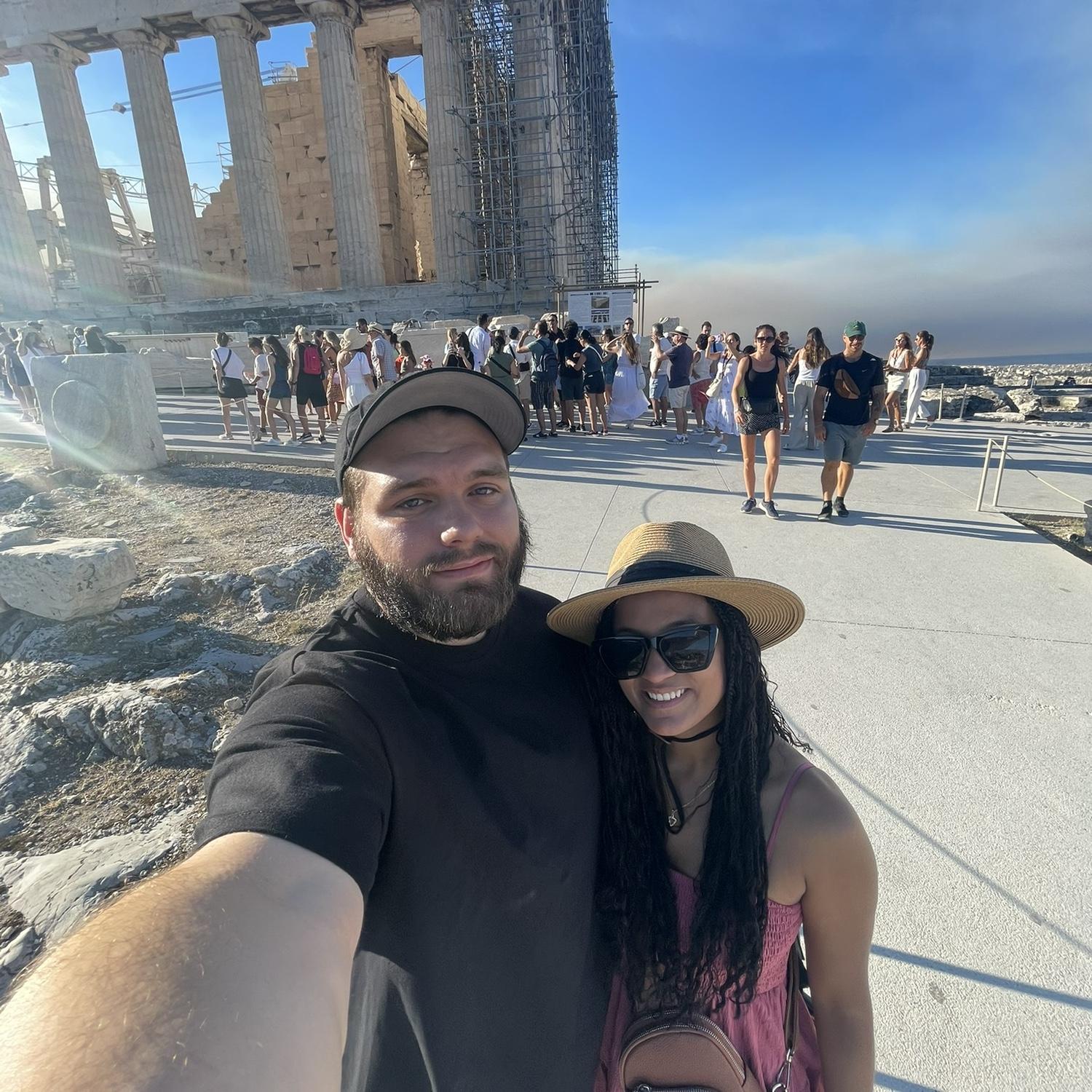Acropolis in Athens, Greece