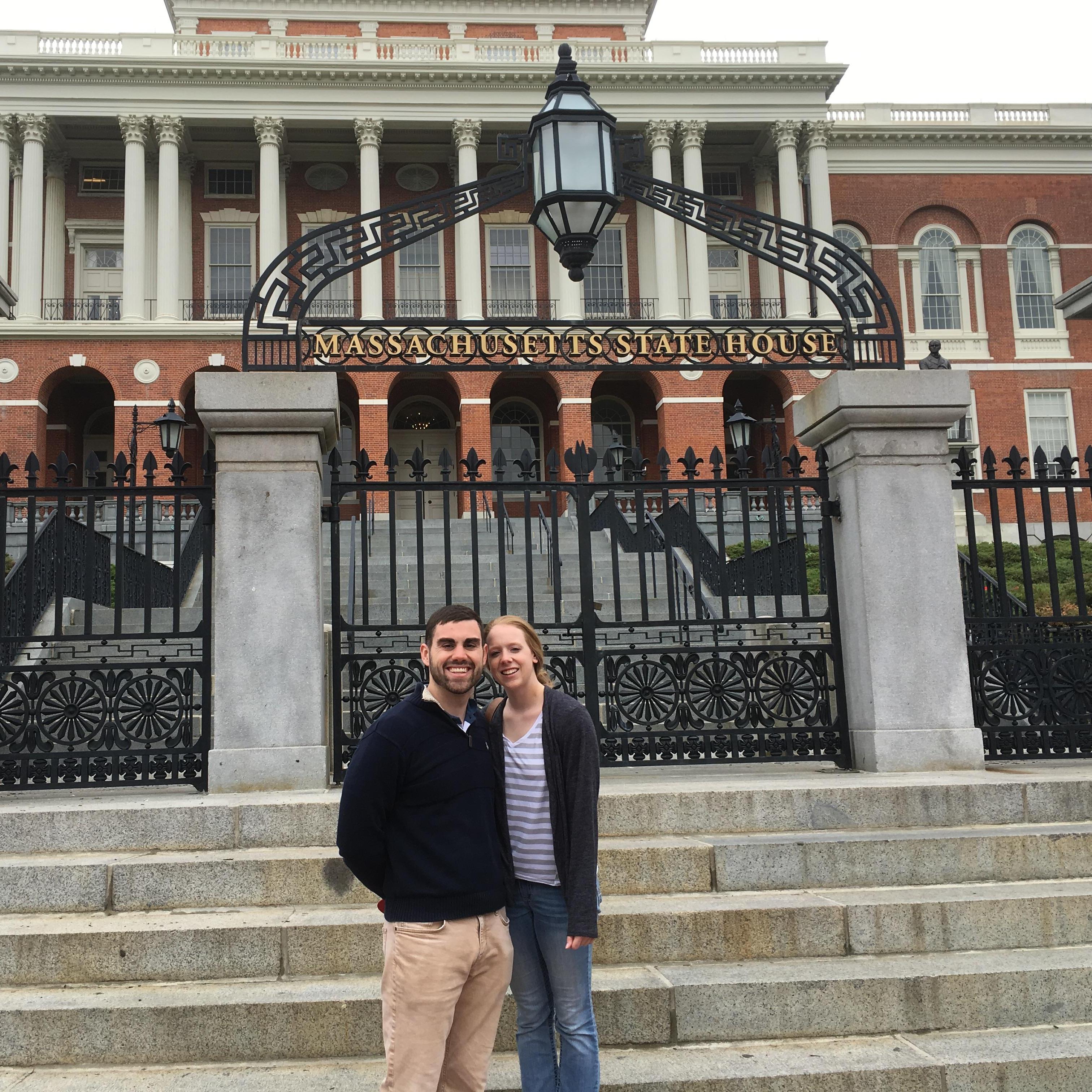 Checking off another state house while in Boston to see Mumford and Sons