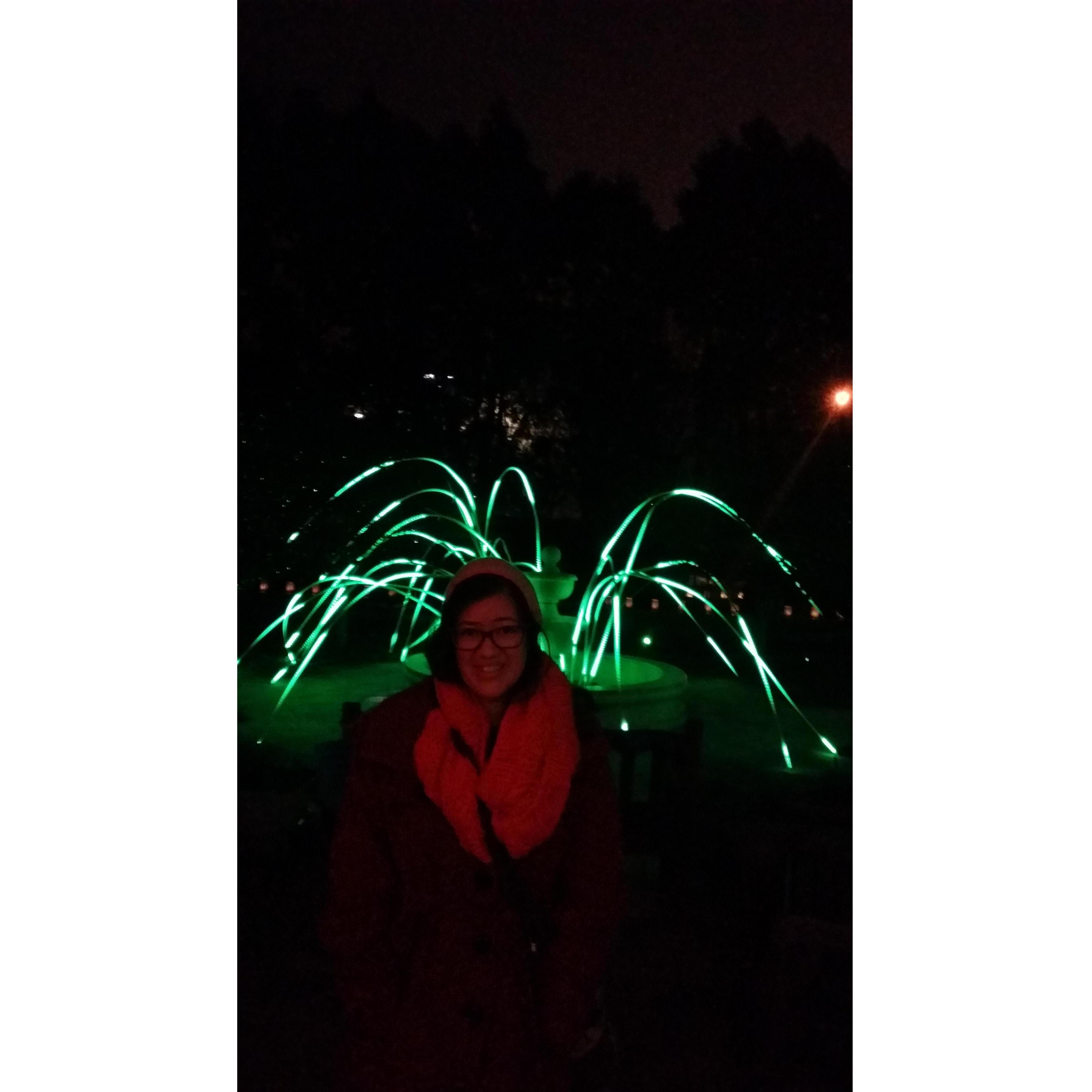 This picture was taken by Michael the night he met Sindy.