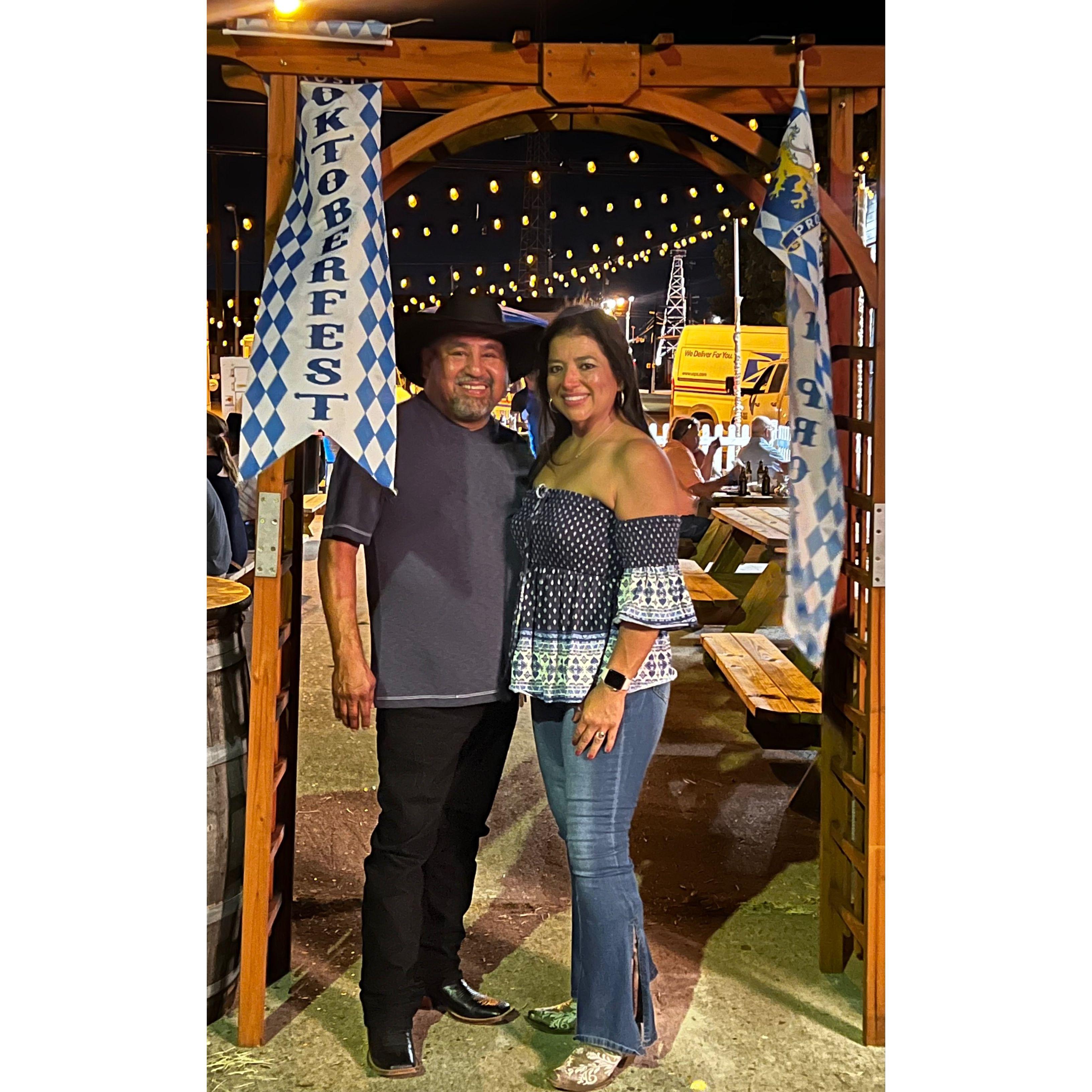 Oktoberfest in Corsicana.