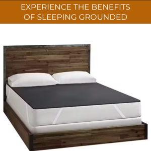 Ground Therapy Sleep Mat: King (with Earthing book) by: ULTIMATE LONGEVITY
