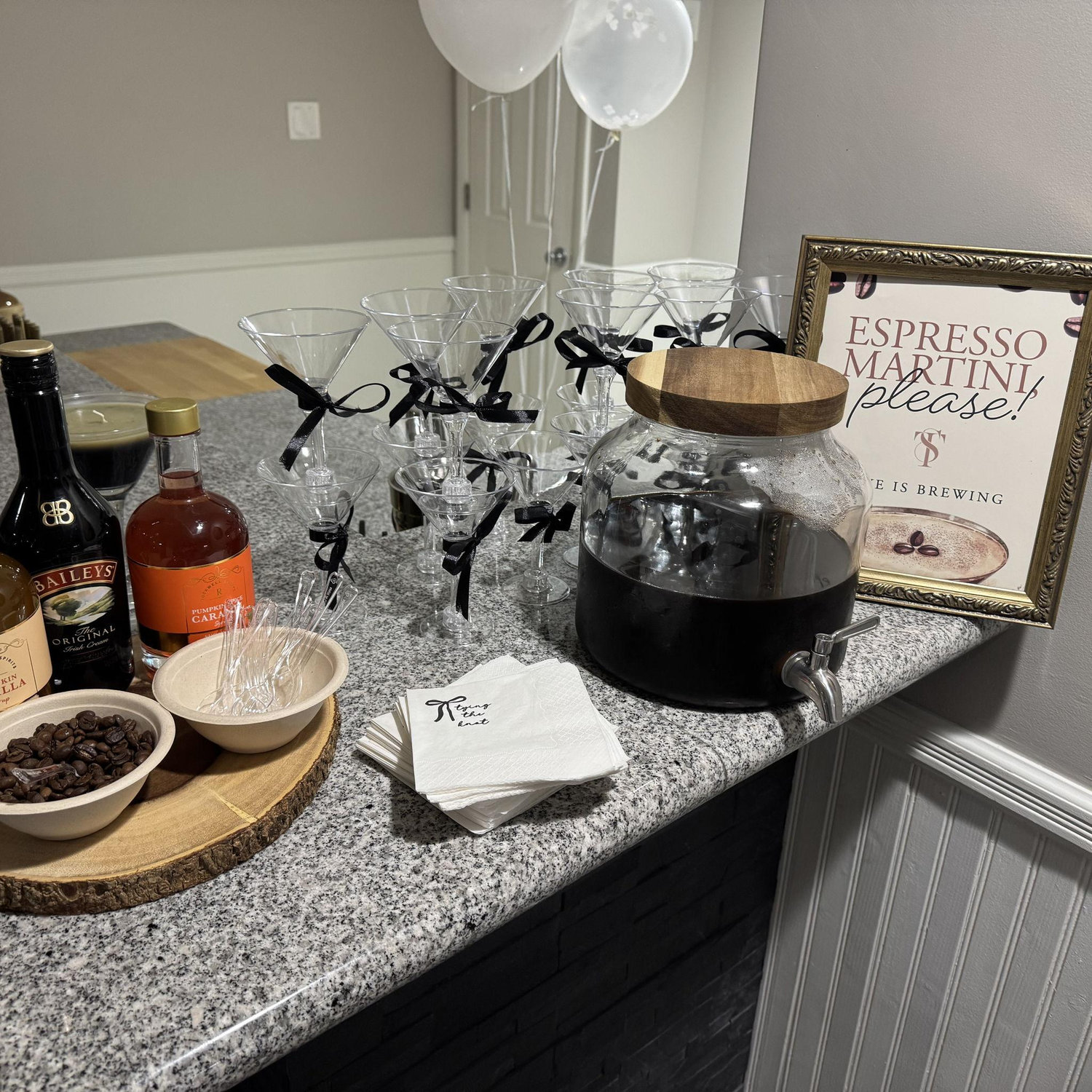 Our engagement party! We were so thankful for my sister & brother in law to host a perfect fall day celebrating this big milestone with some of our favorite people!