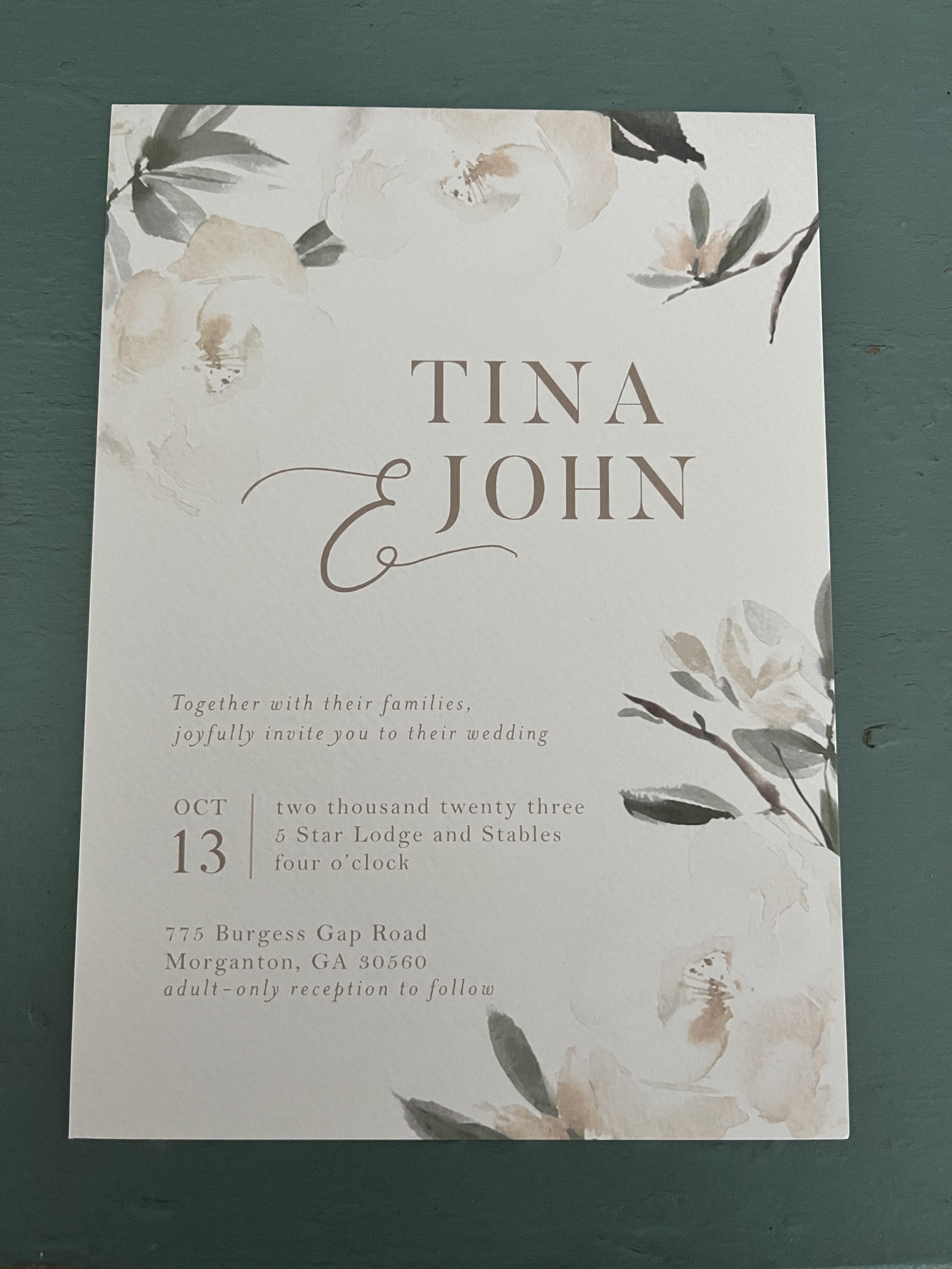 The Wedding Website of Tina Vitolo and John Campos