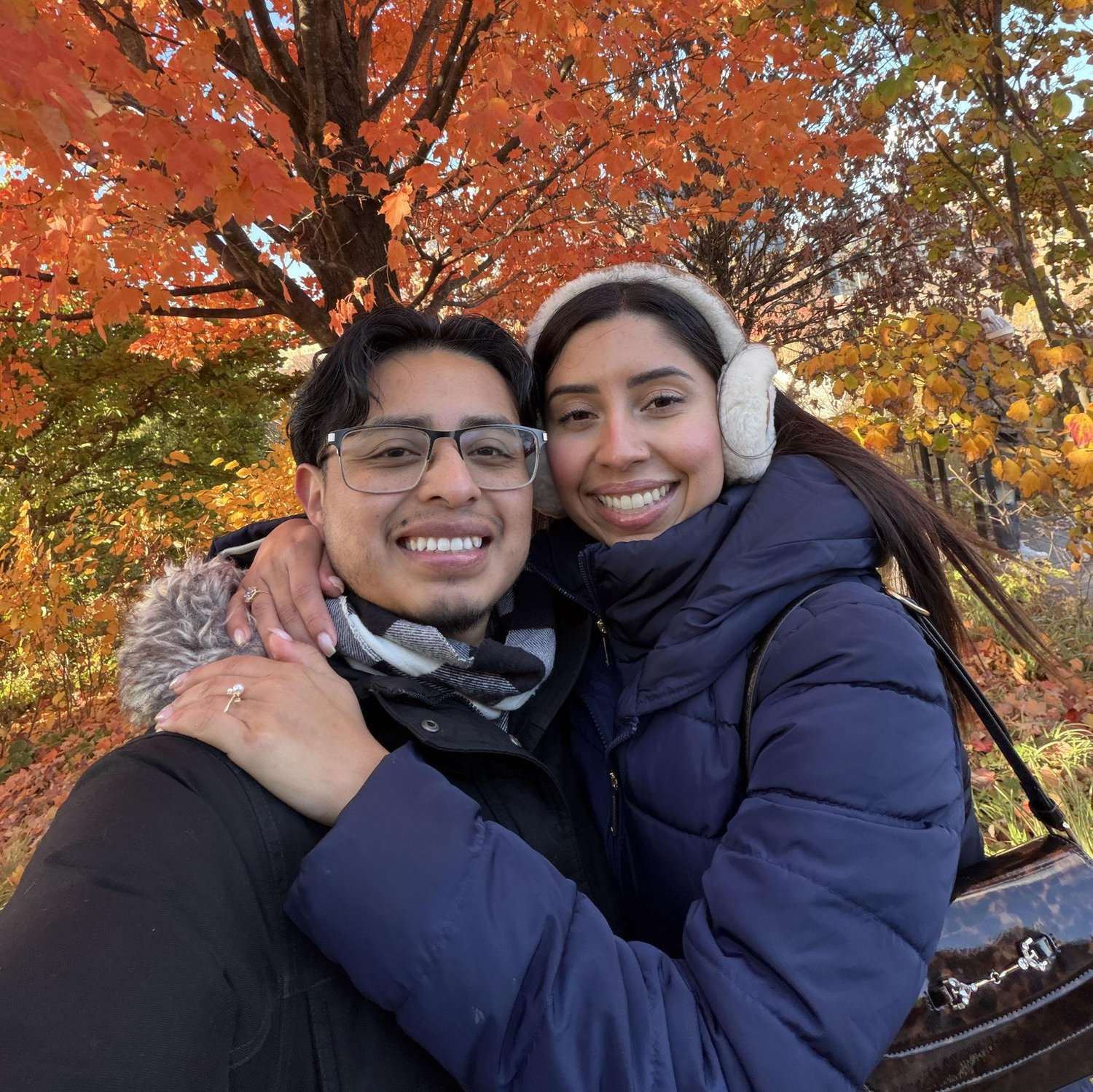 Our first fall together! 🍂