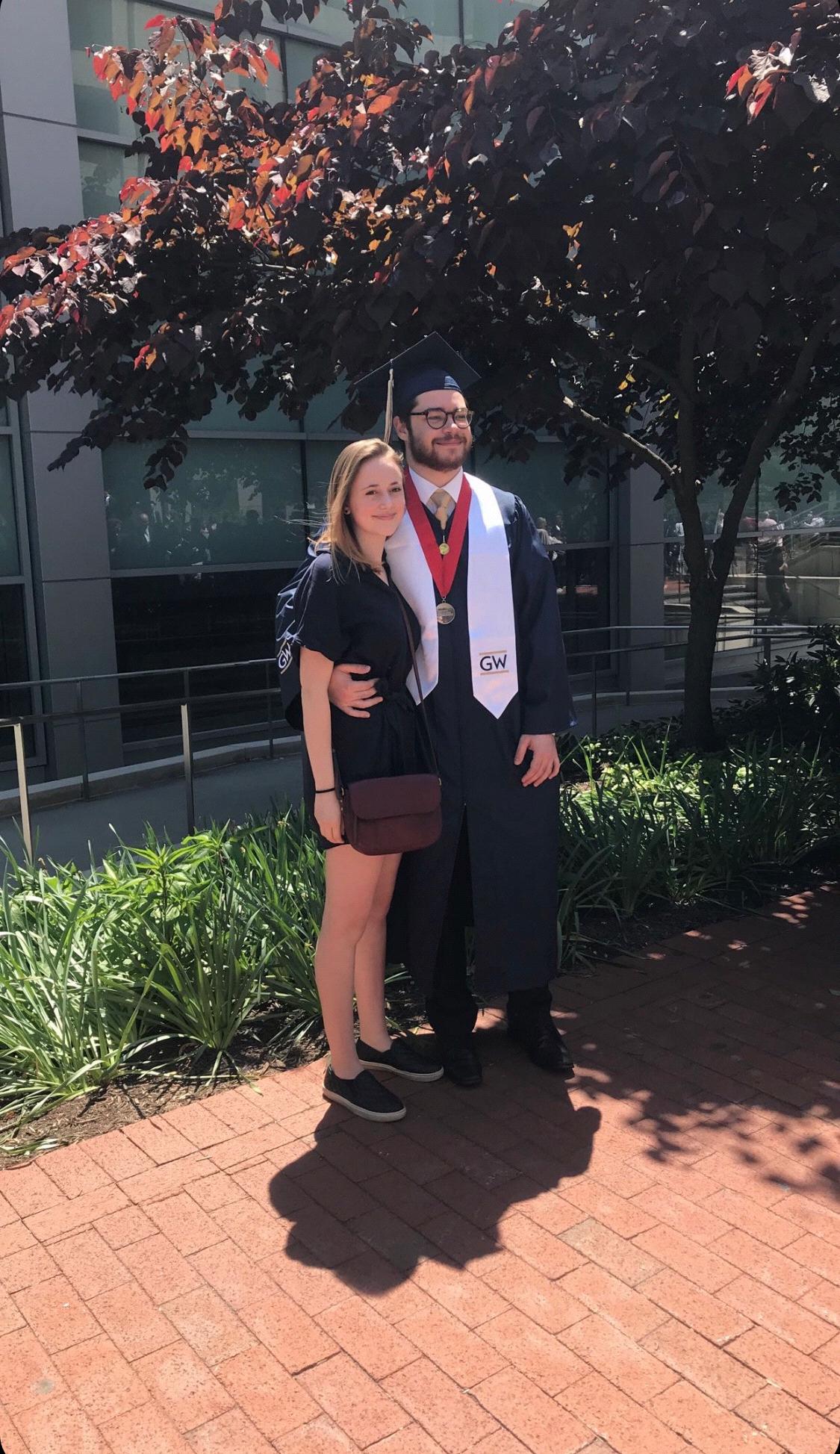Egor’s college graduation