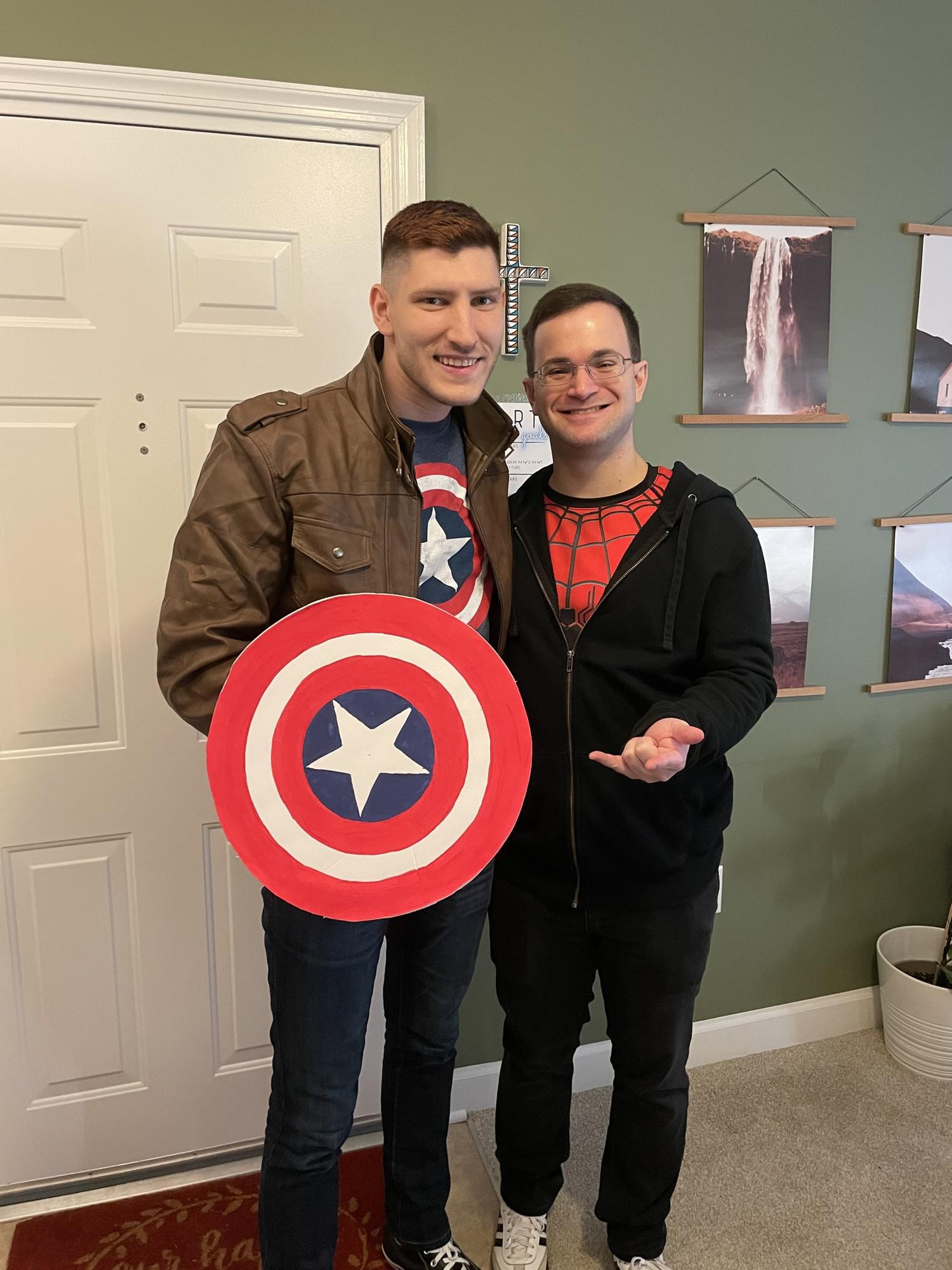 Halloween 2021 - Captain America & Spiderman