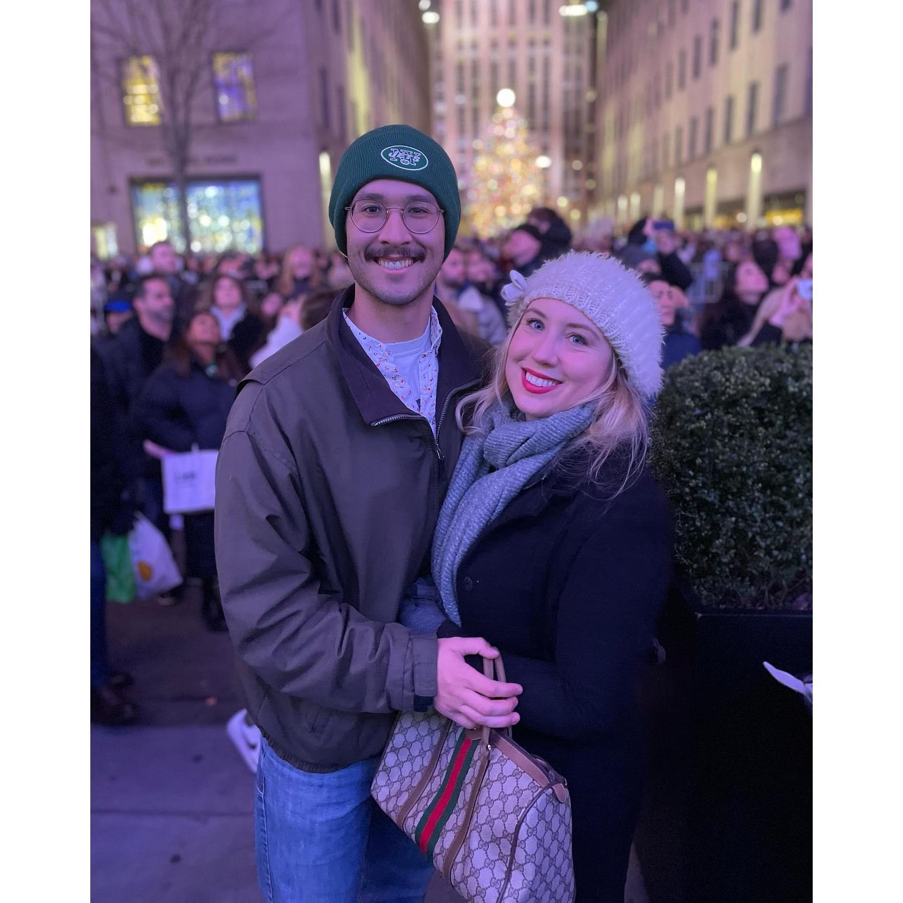 Seeing the Rockefeller Christmas Tree