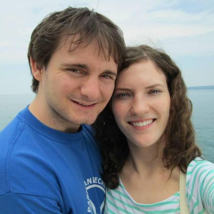 At the pier overlooking Lake Michigan in Downtown Petoskey, Michigan July 2013