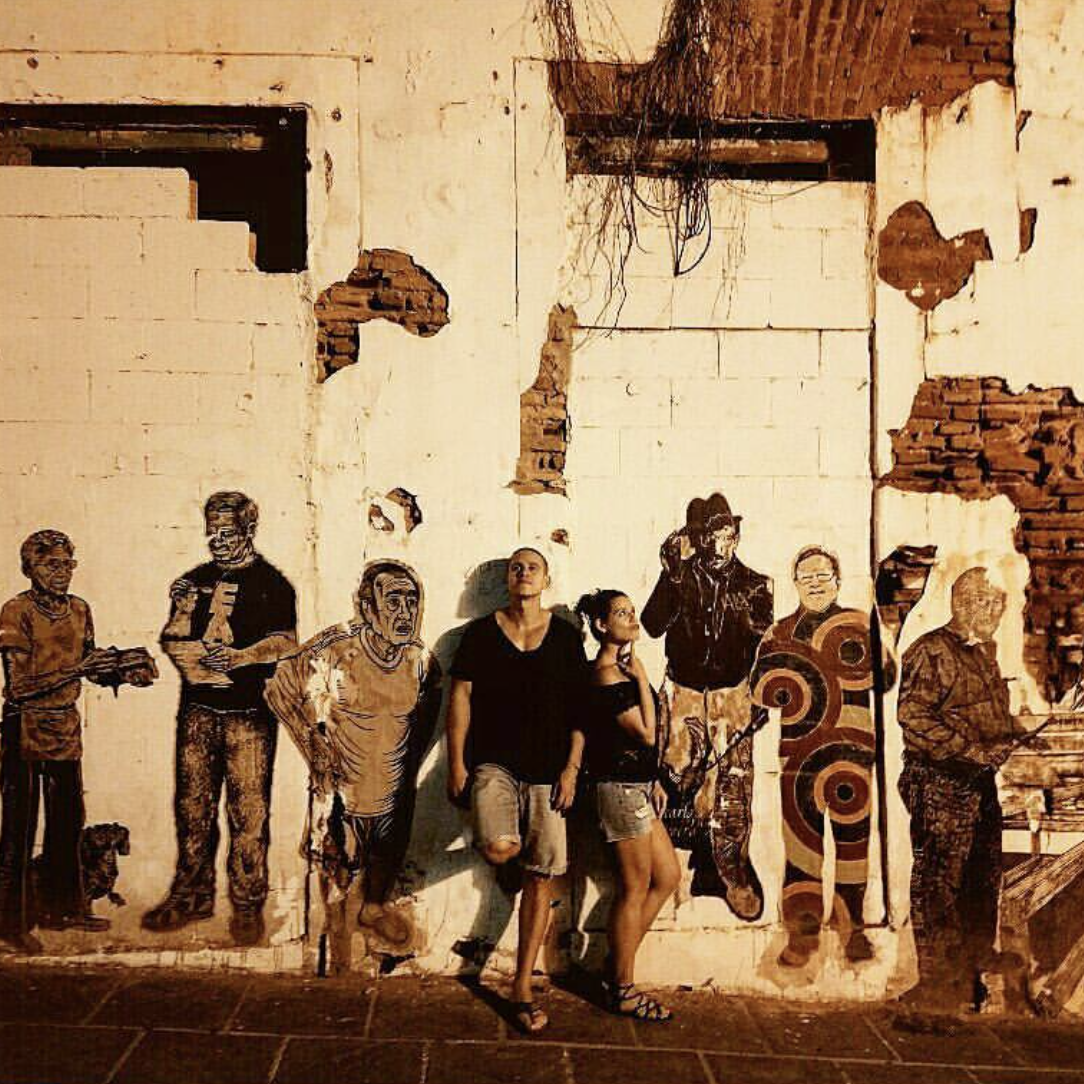 Puerto Rico, we spent 3 amazing years on the island and lived in Old San Juan where street art and cafes were the thing.