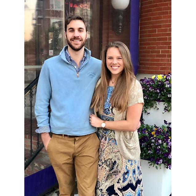 Birthday dinner celebration with Alex's family!