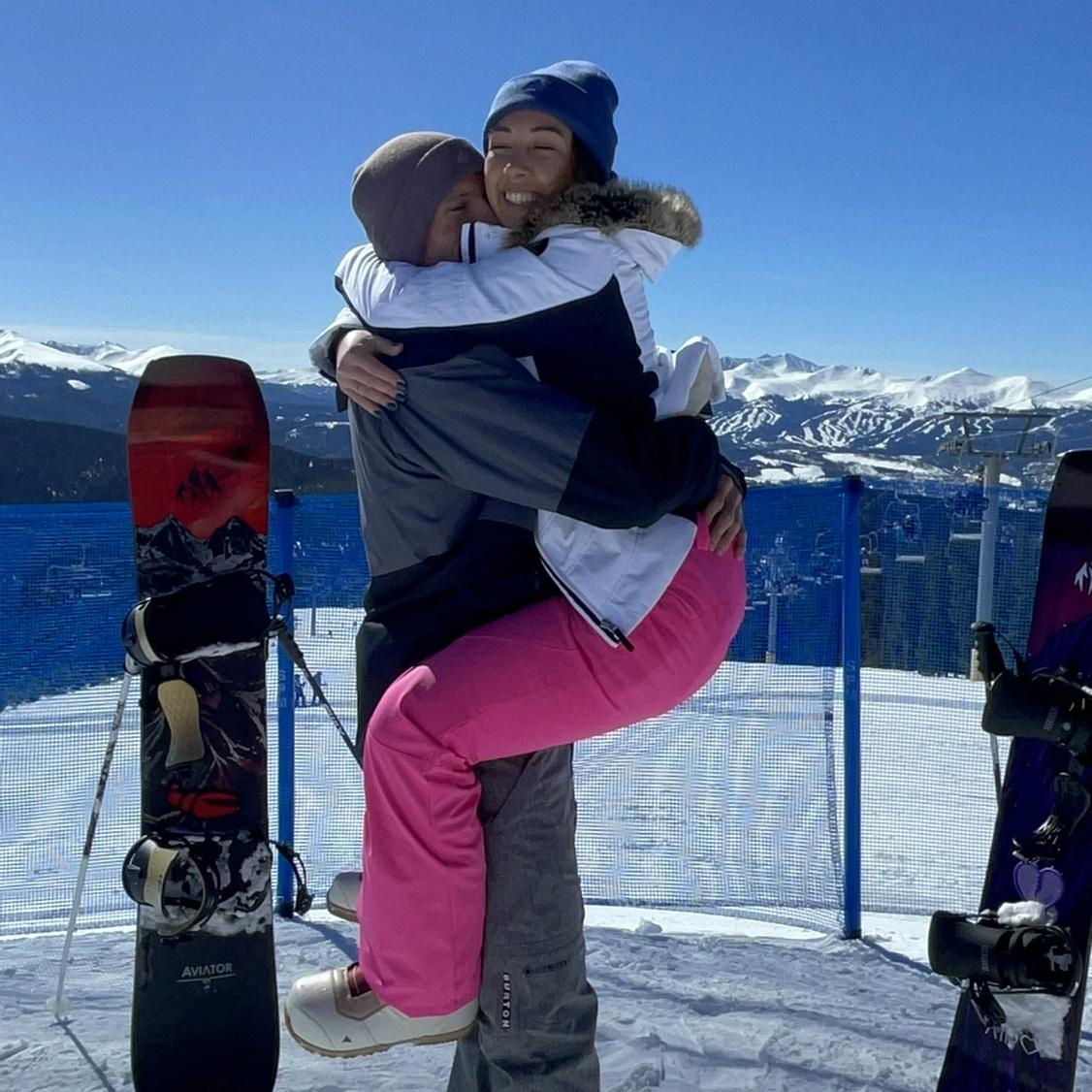 Wedding photos at the top of Keystone 🥰