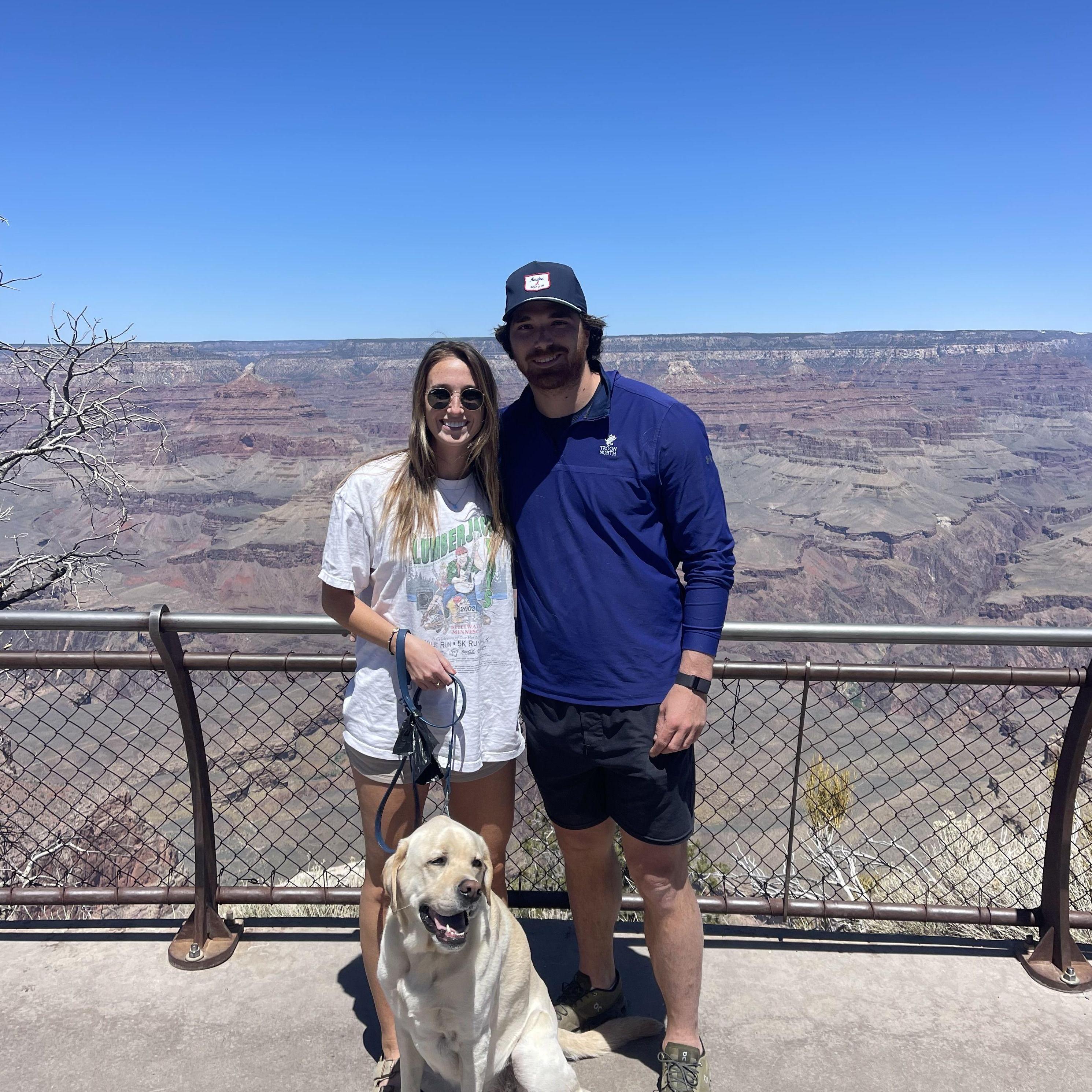 Us at the Grand Canyon!