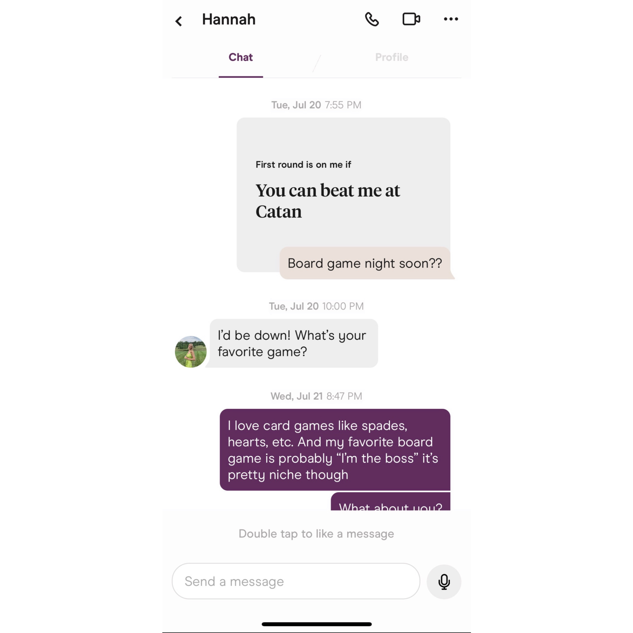 A rose on hinge, as all great love stories begin