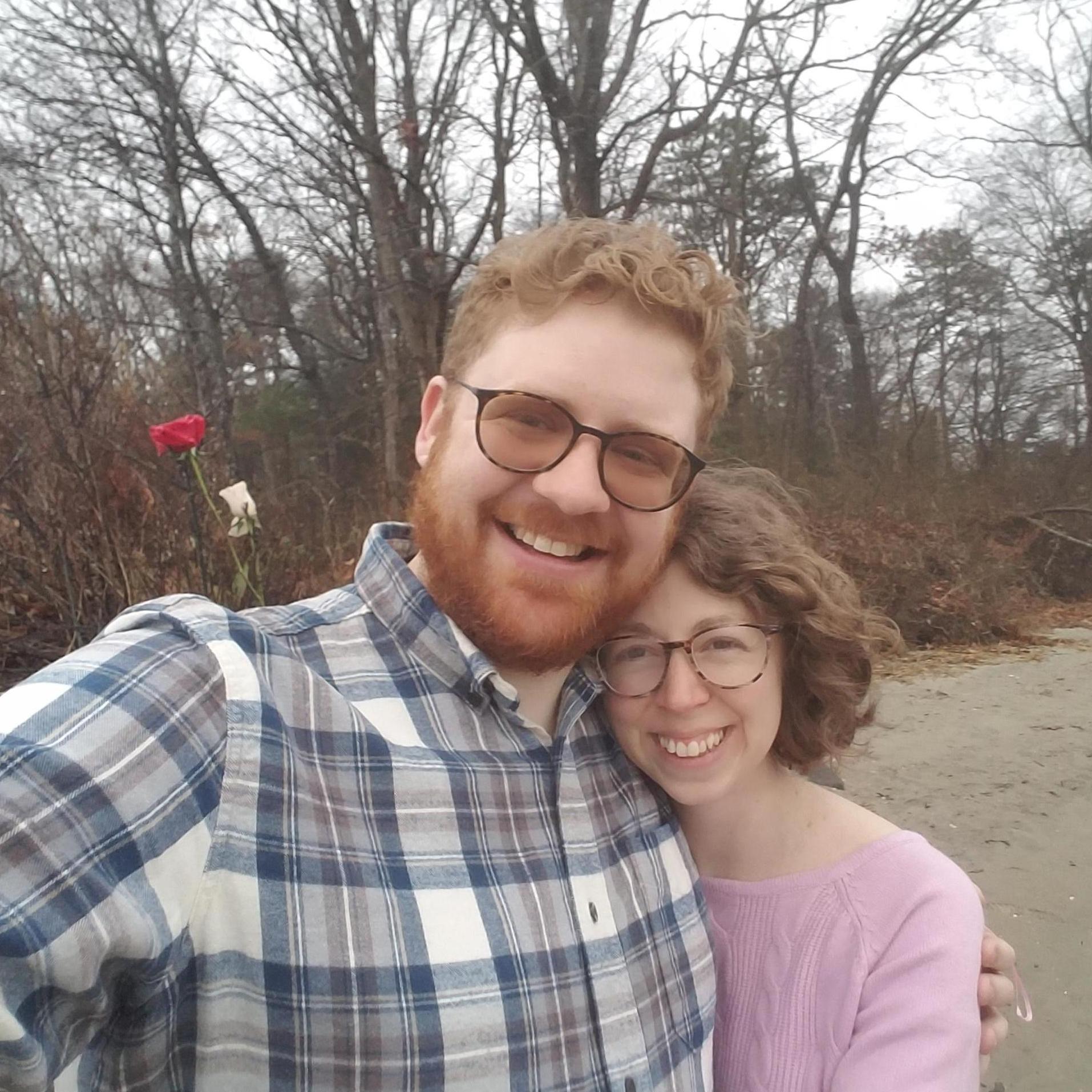 The roses that made the spot poetically perfect