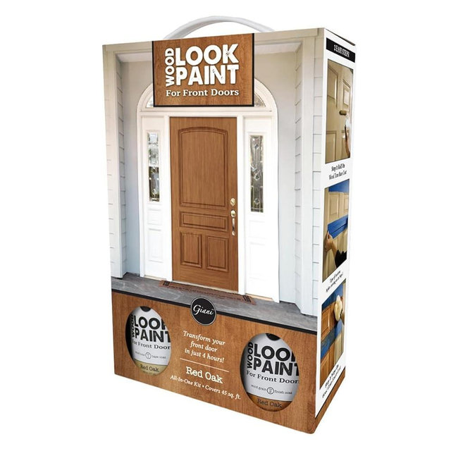 Giani Wood Look Paint Kit for Front & Interior Doors (Red Oak)