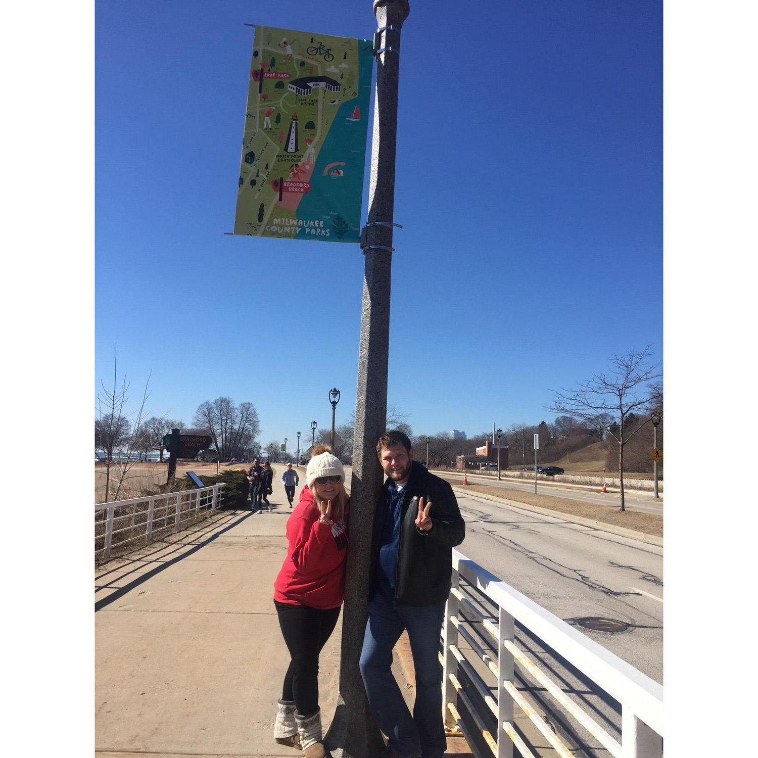 Fun trip to Jake's hometown.