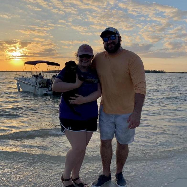 Visiting the Muellers in Naples and catching a beautiful sunset while we were there.