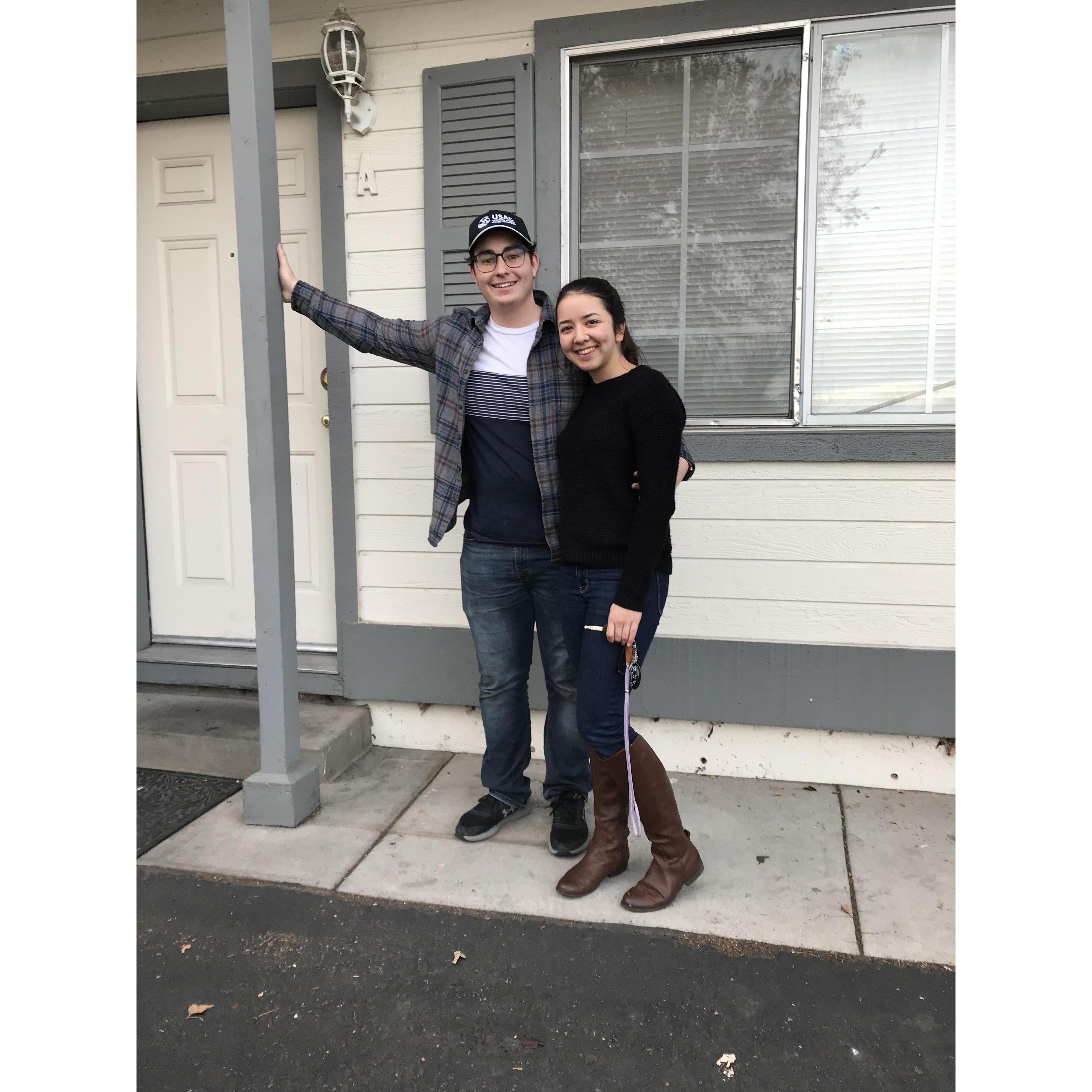Bye first apartment! Thank you for being affordable and close to UNR!