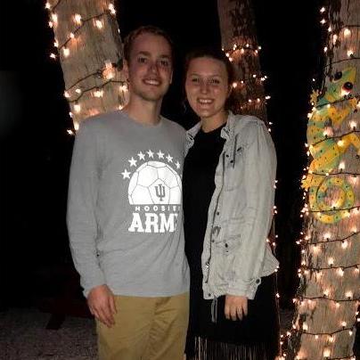 A fun dinner celebrating our engagement!