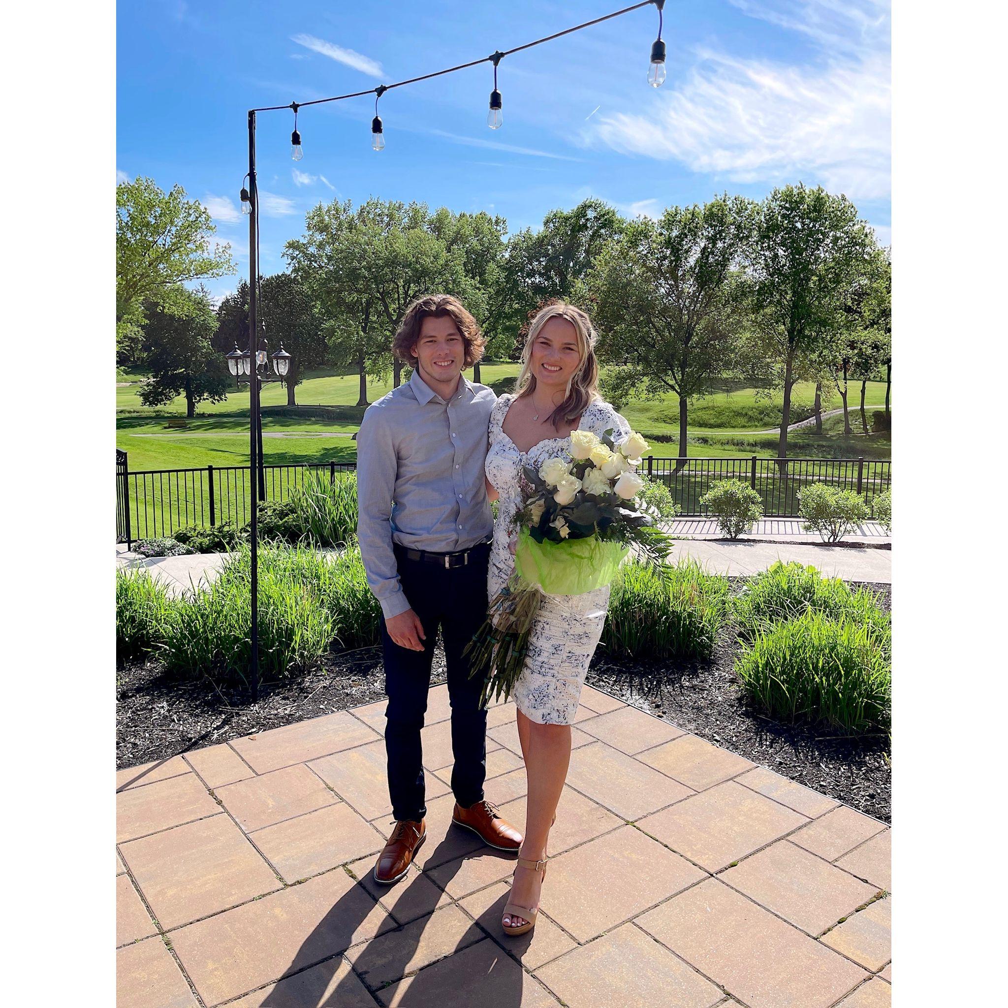 We both graduated in 2022 with Communication degrees.