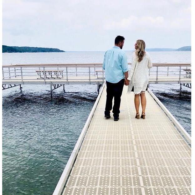 The T-Dock where we first met, shared our first kiss, and got engaged
