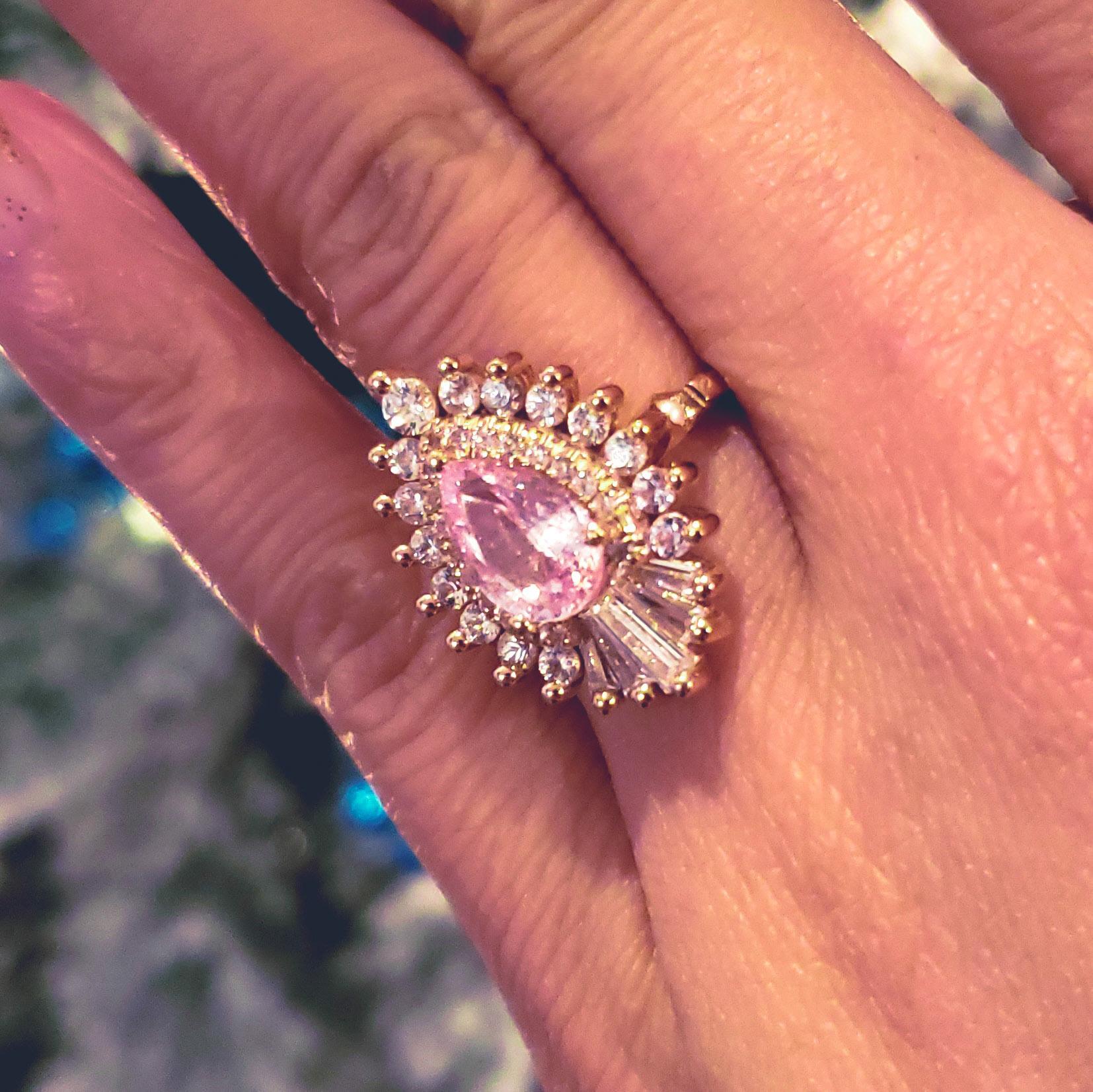 The bling! He did a great job!