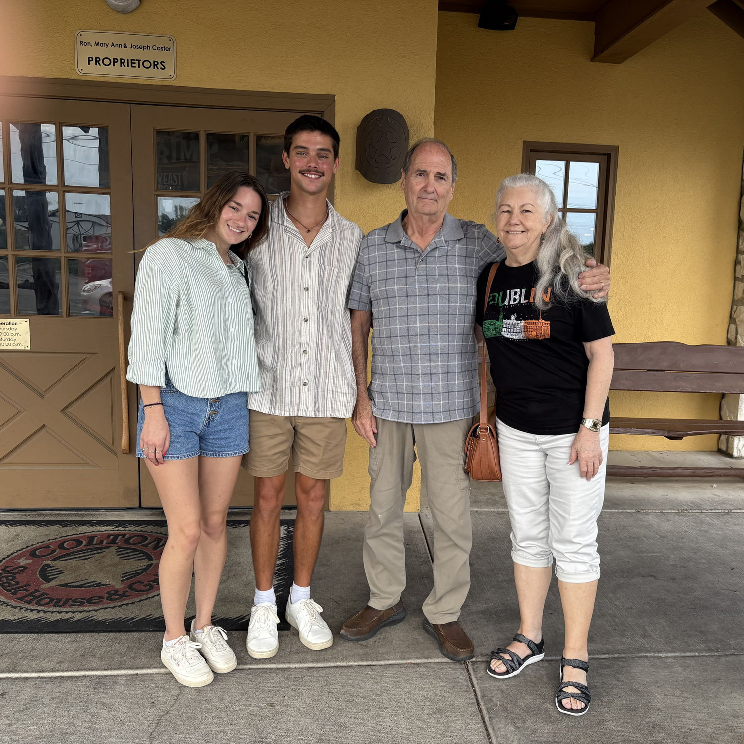 Ash and Ethan visited Mountain Home, Arkansas and while they were there, had lunch with Rick and Alene!