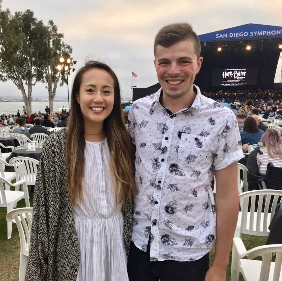 A special Harry Potter live concert during our first year of dating