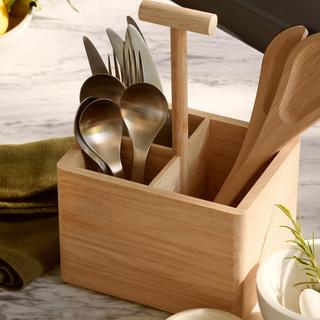 Dine Oak Cutlery Holder