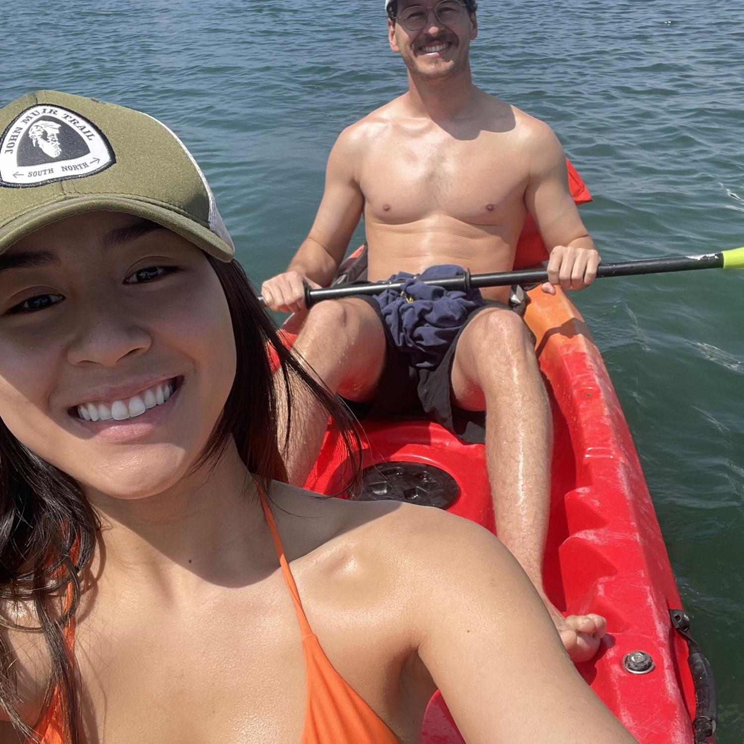 Kayaking in Newport
