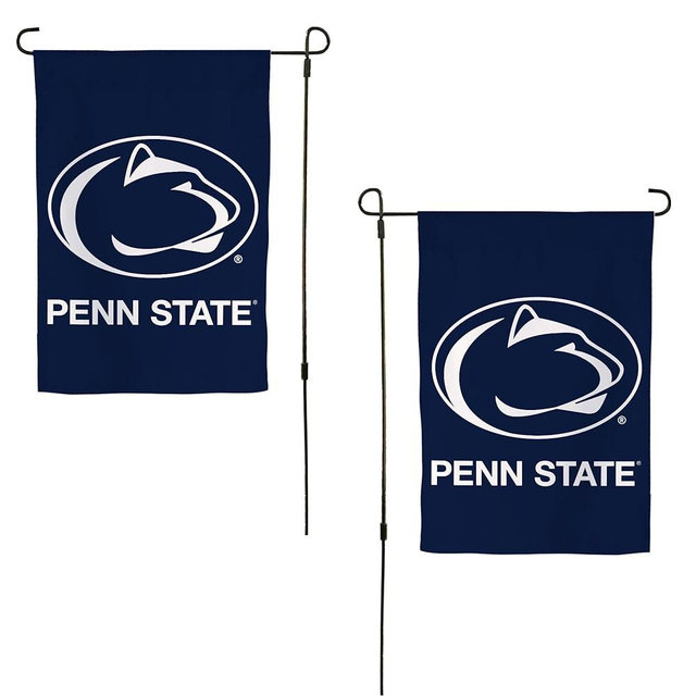 Desert Cactus Penn State PS Garden Flag – 19 x 12 inch Penn State Nittany Lions Banner, For Outdoor Display and Events (Design C)