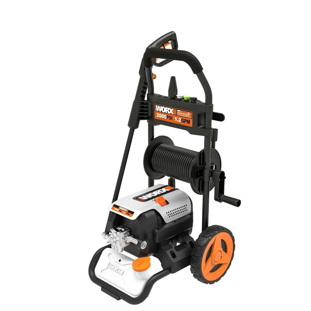 Worx WG607 13 Amp Brushless 2000 PSI Electric Pressure Washer