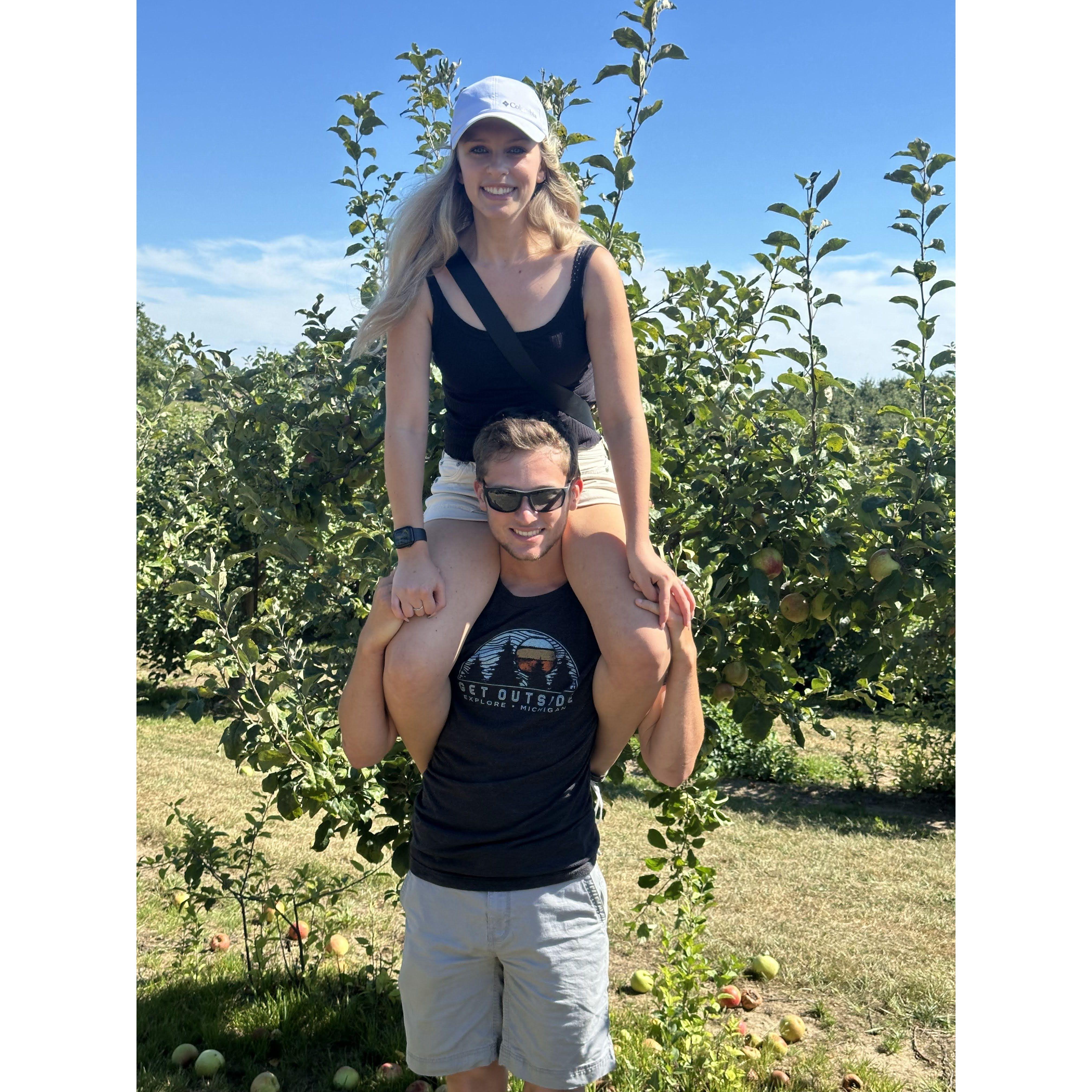 Apple Picking 2024 at Crane's Orchard- Fennville, MI