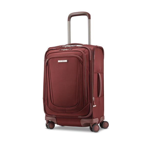 Samsonite Silhouette 16 Expandable Carry-On Spinner in Cabernet Red