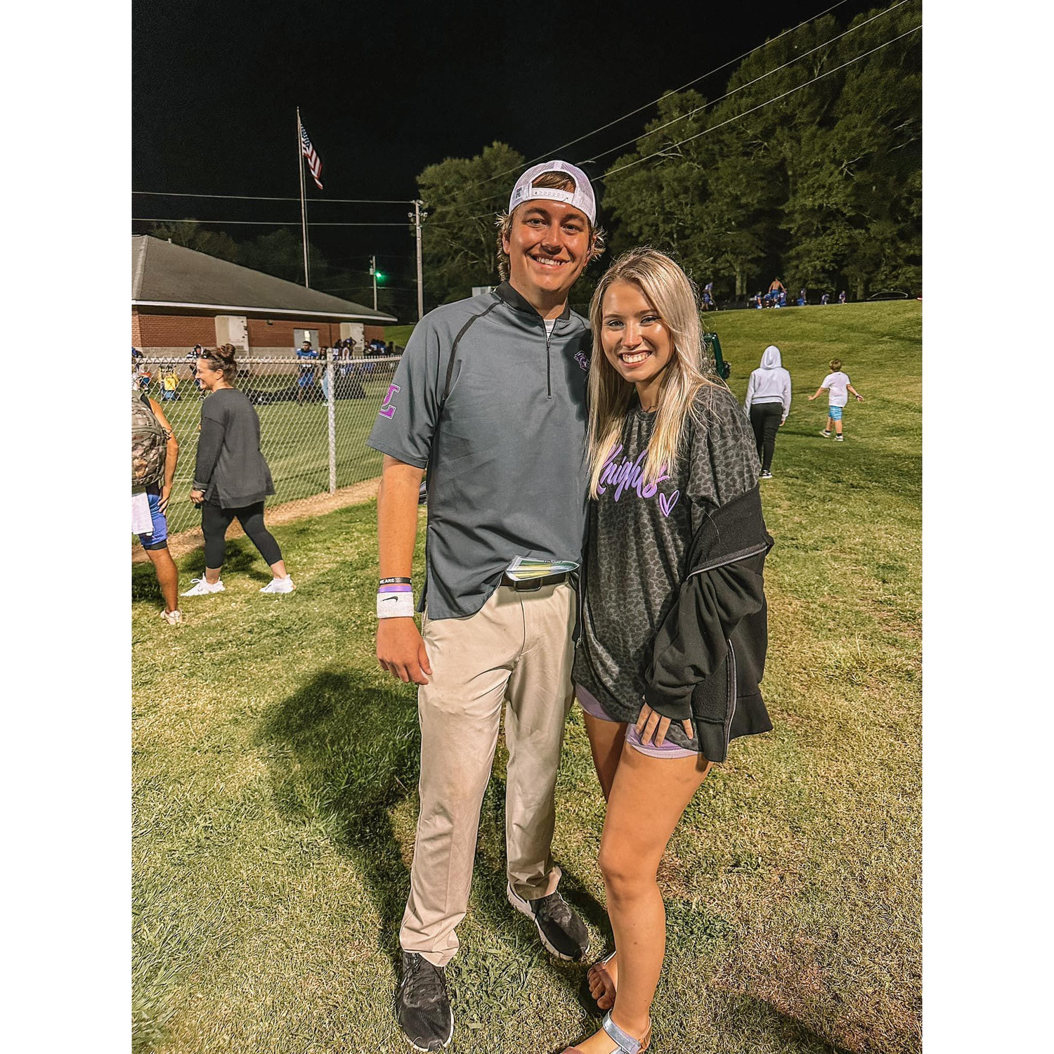Coach Moon's first official game as a Knight! 2023.