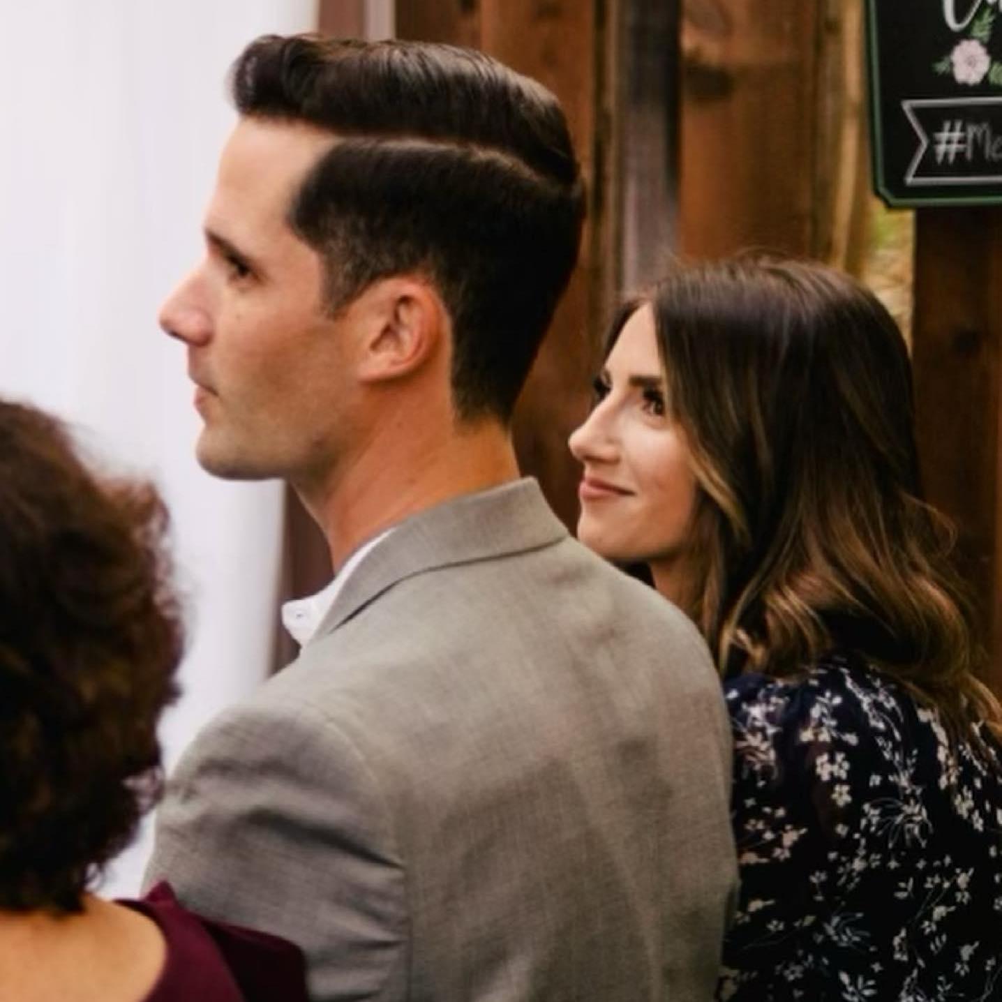 At Tom & Corinne's wedding <3