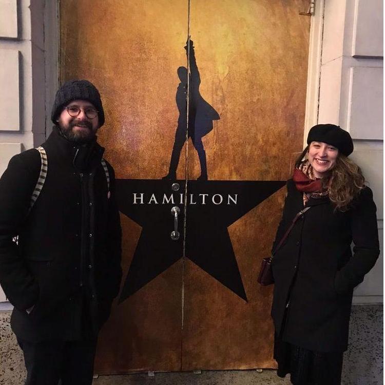 Broadway babes...Jill only sang out a little bit ;)