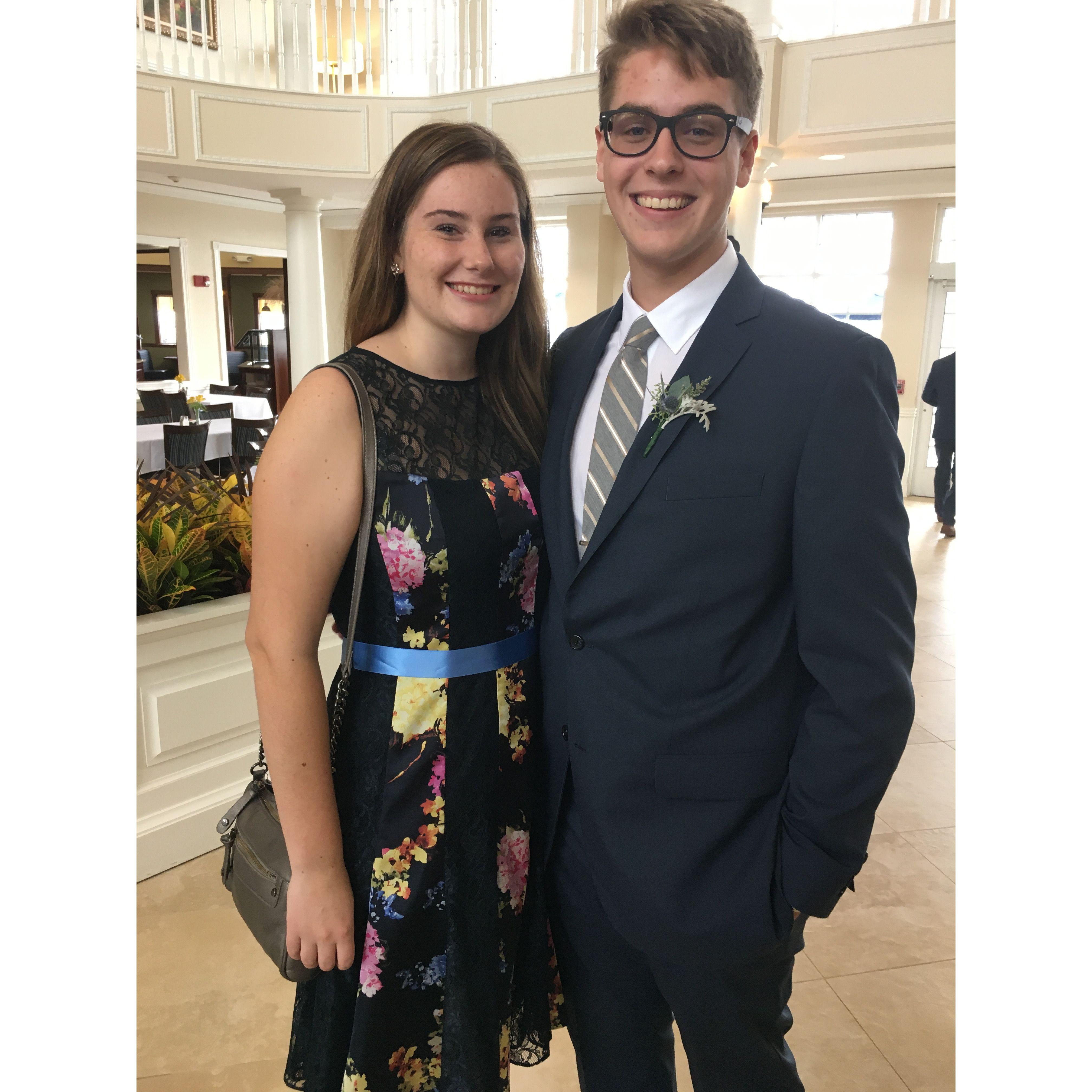 Our first wedding together celebrating Brandon and Ann in 2016!