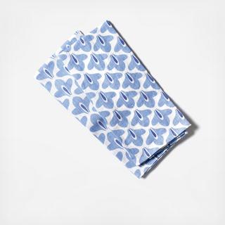 Iris Blue Sprout Kitchen Towels, Set of 4