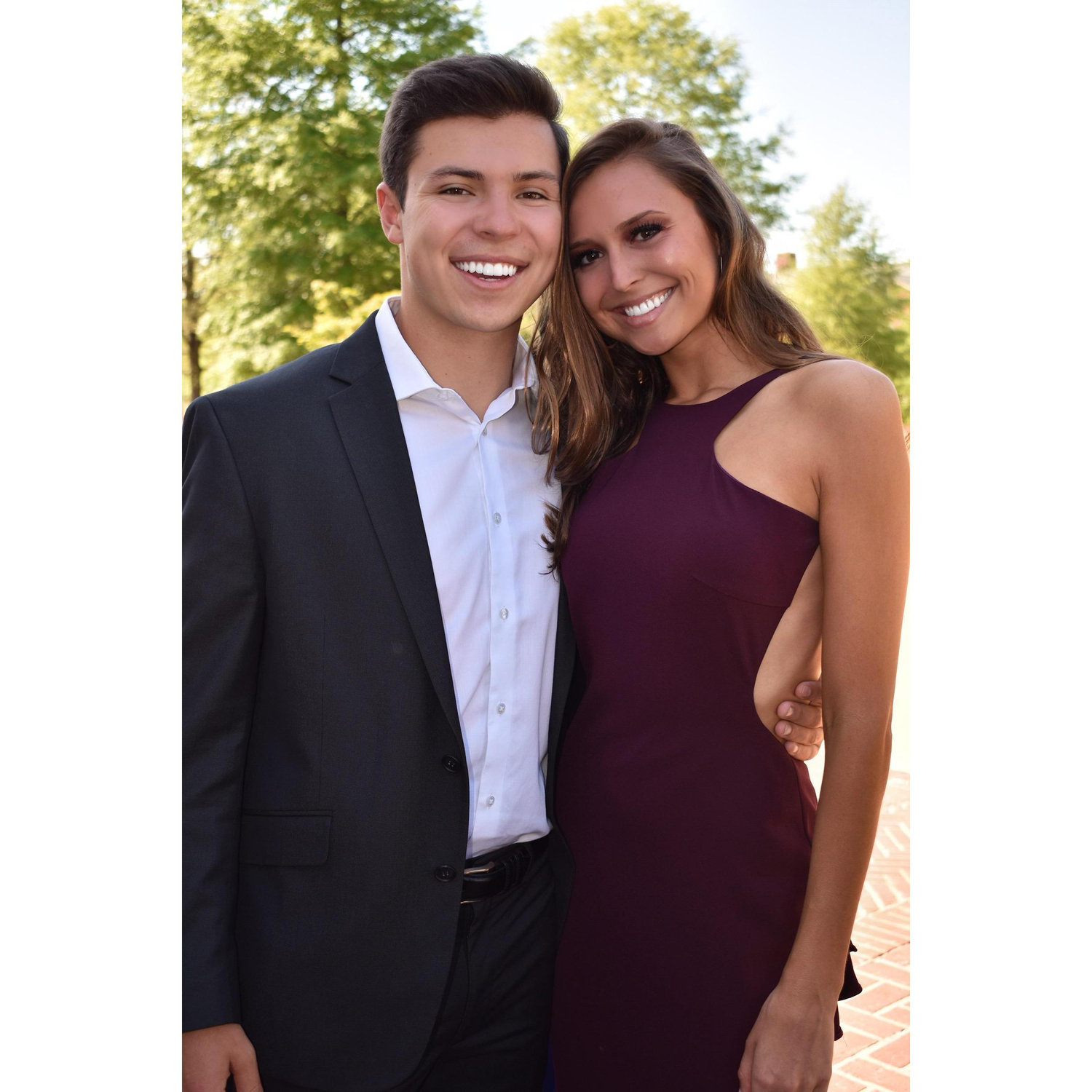 Madison's freshman year sorority formal. 2018