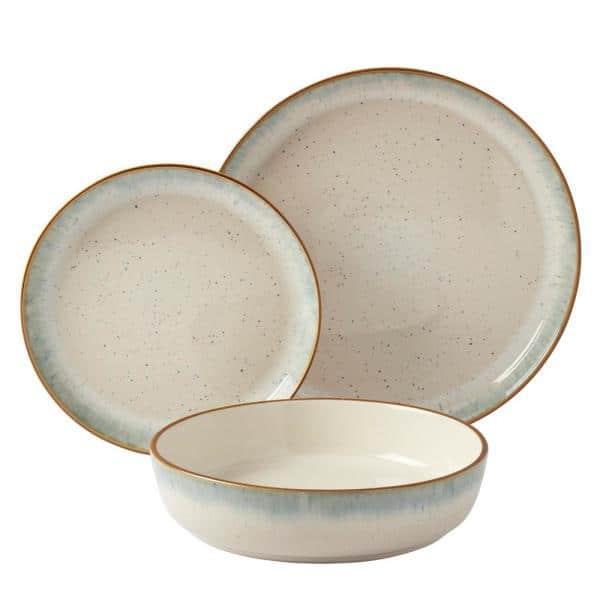 Hanover Sea 12-PC Stoneware Dinnerware - Service for 4