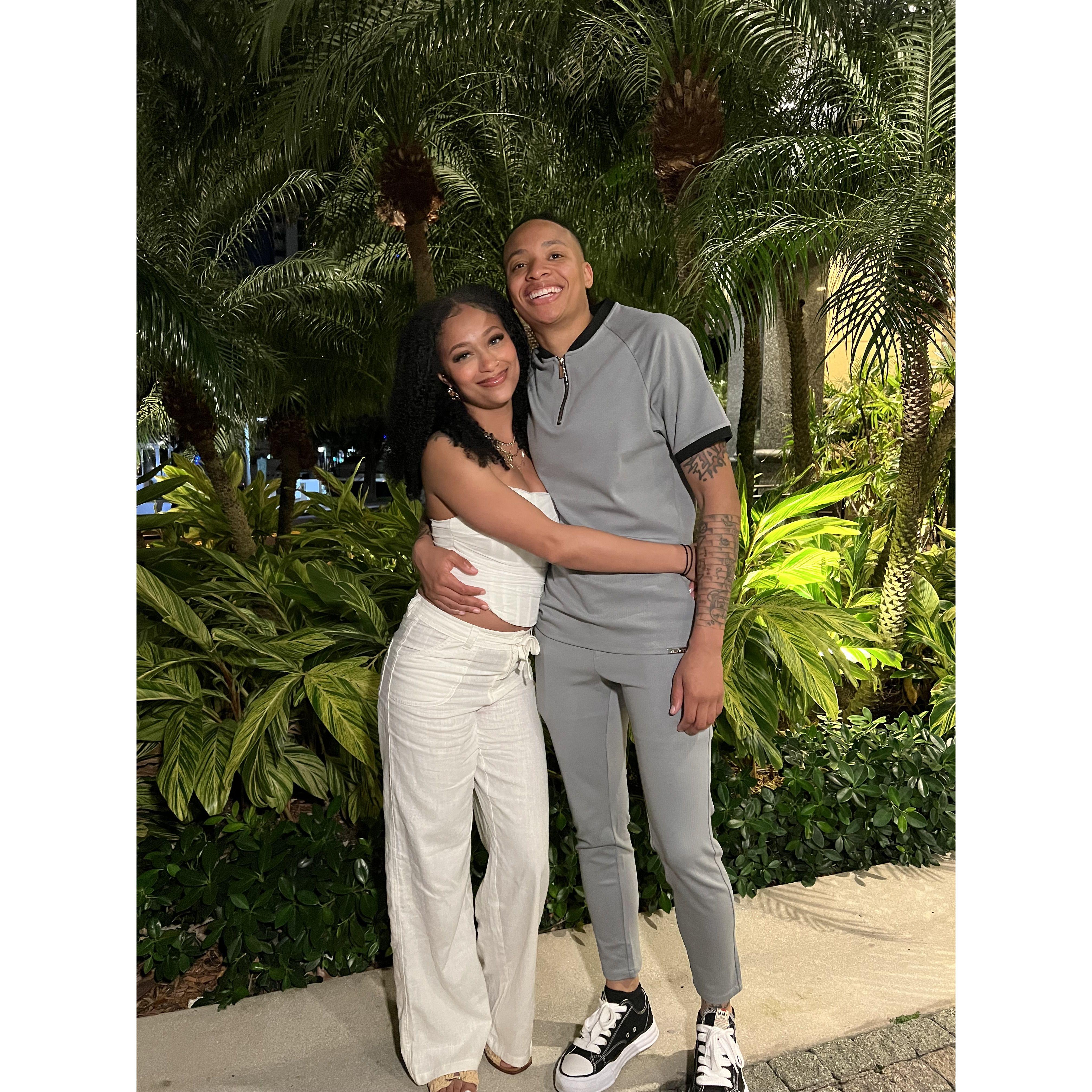 Our second trip to Florida together