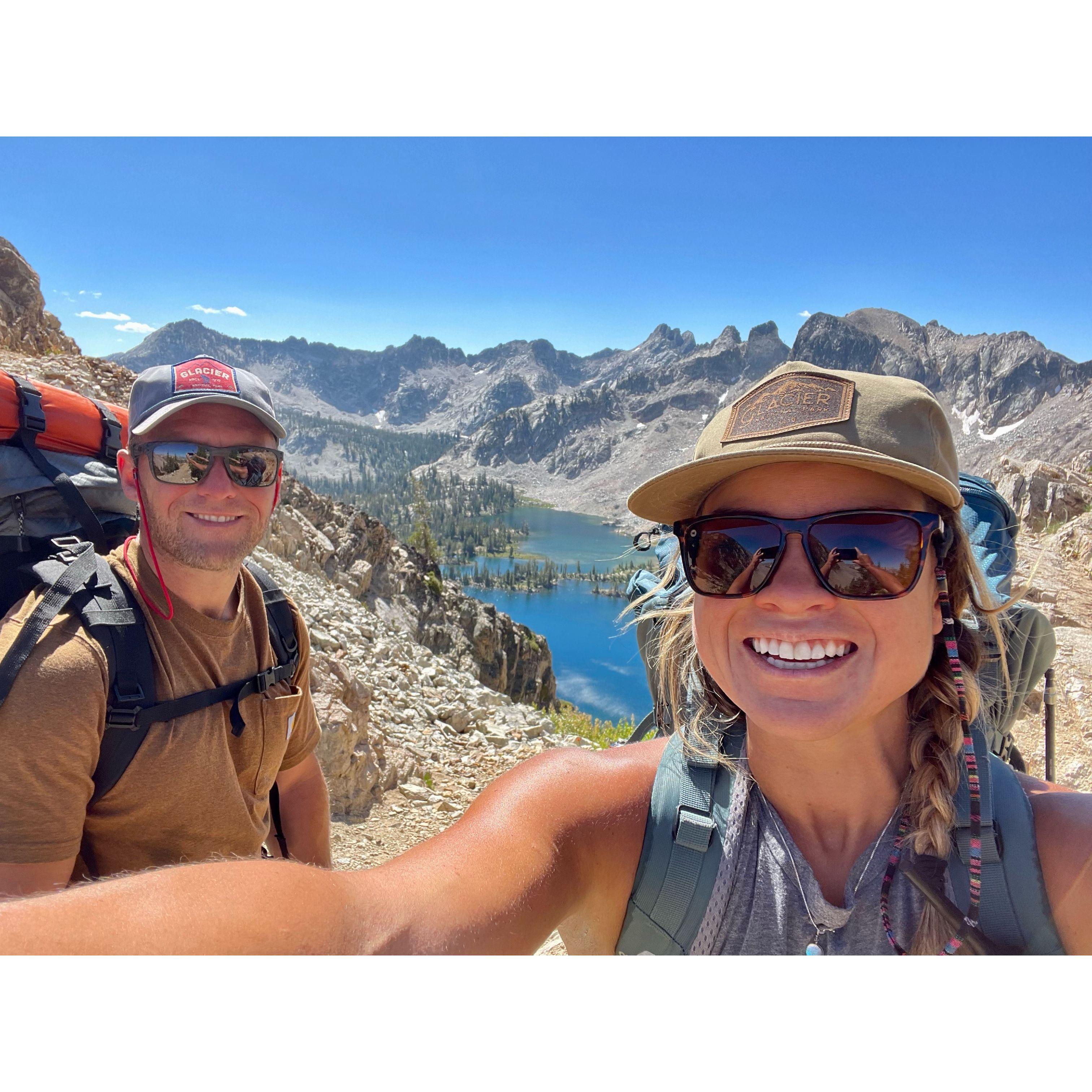 Backpacking in the Sawtooths