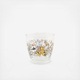 Gilded Age Rocks Glass