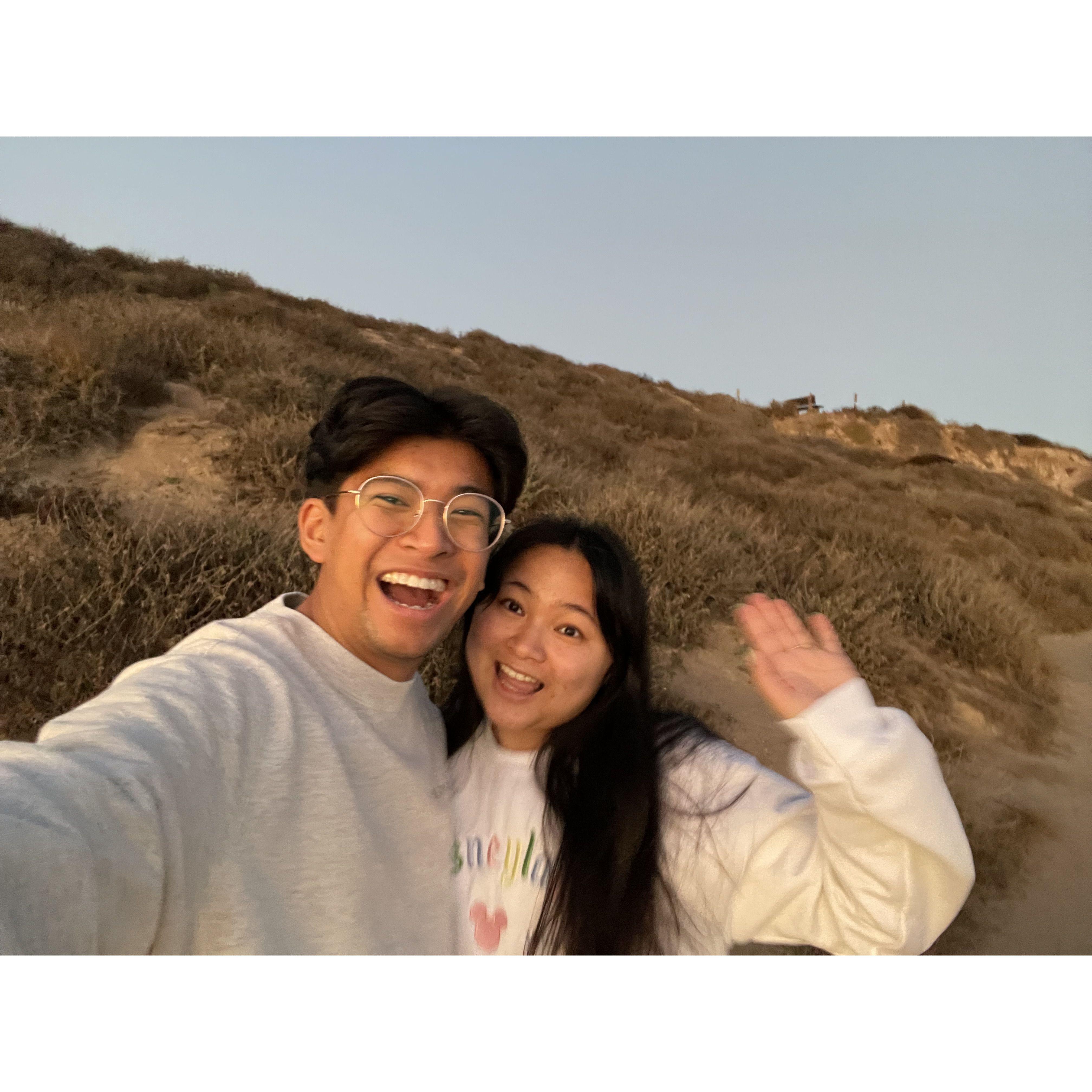 Sunsets in california!