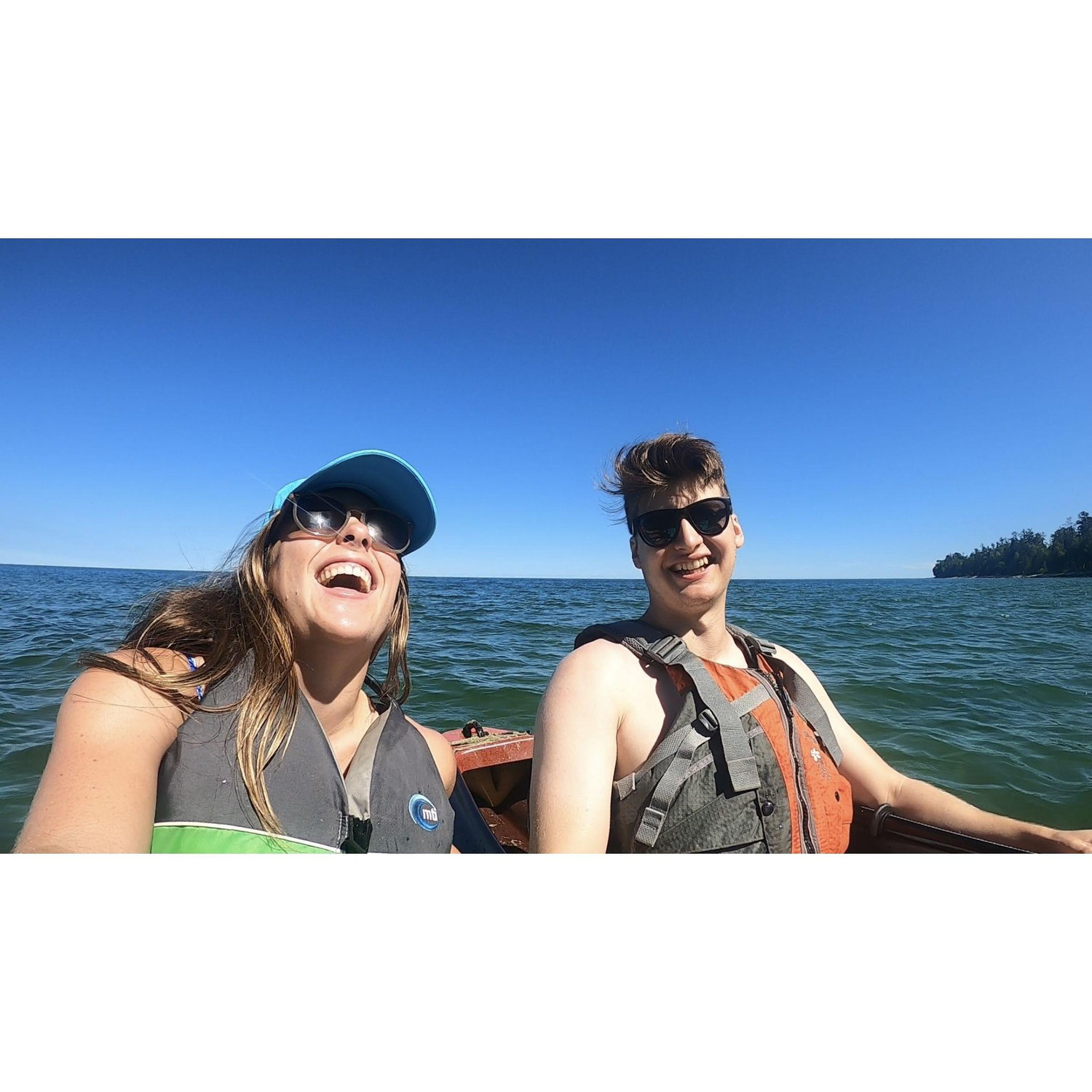 August 2022: First trip to Door County together!